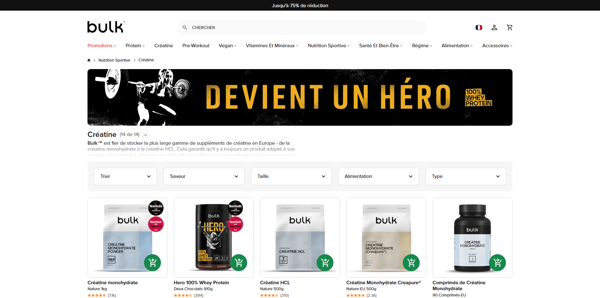Bulk Bon d'achat
