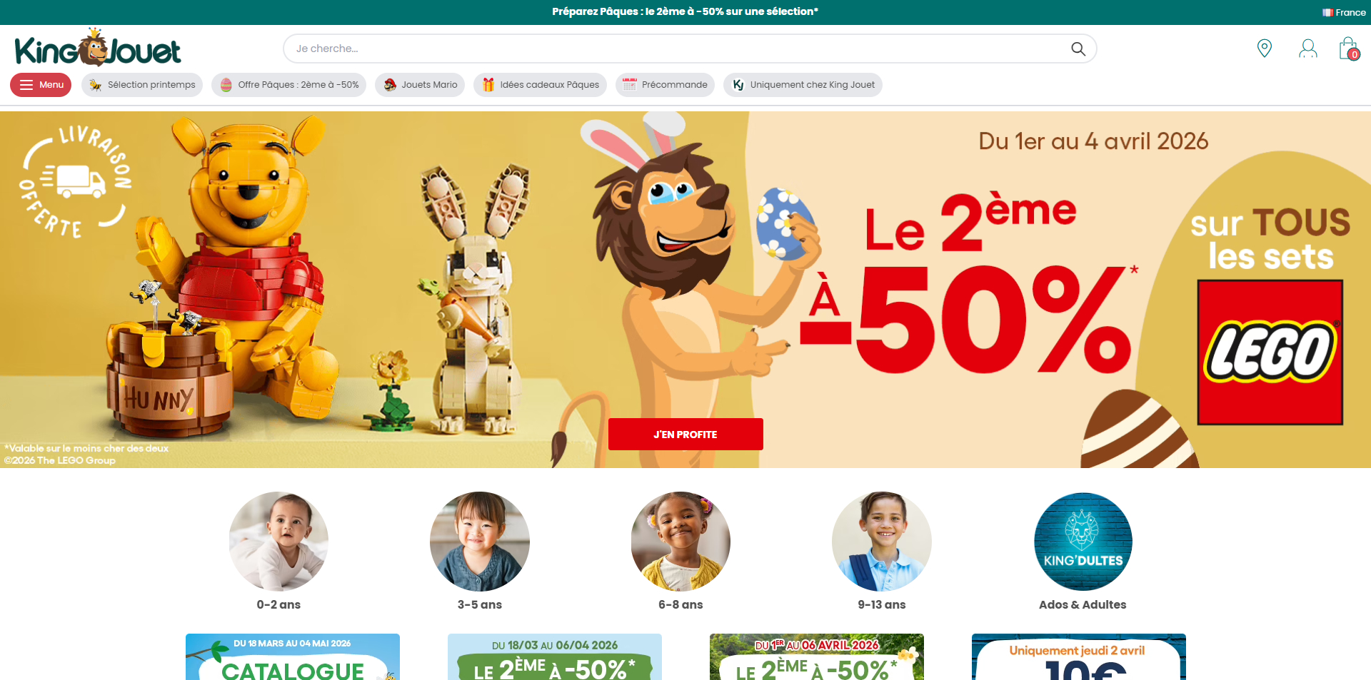 King Jouet Code de réduction