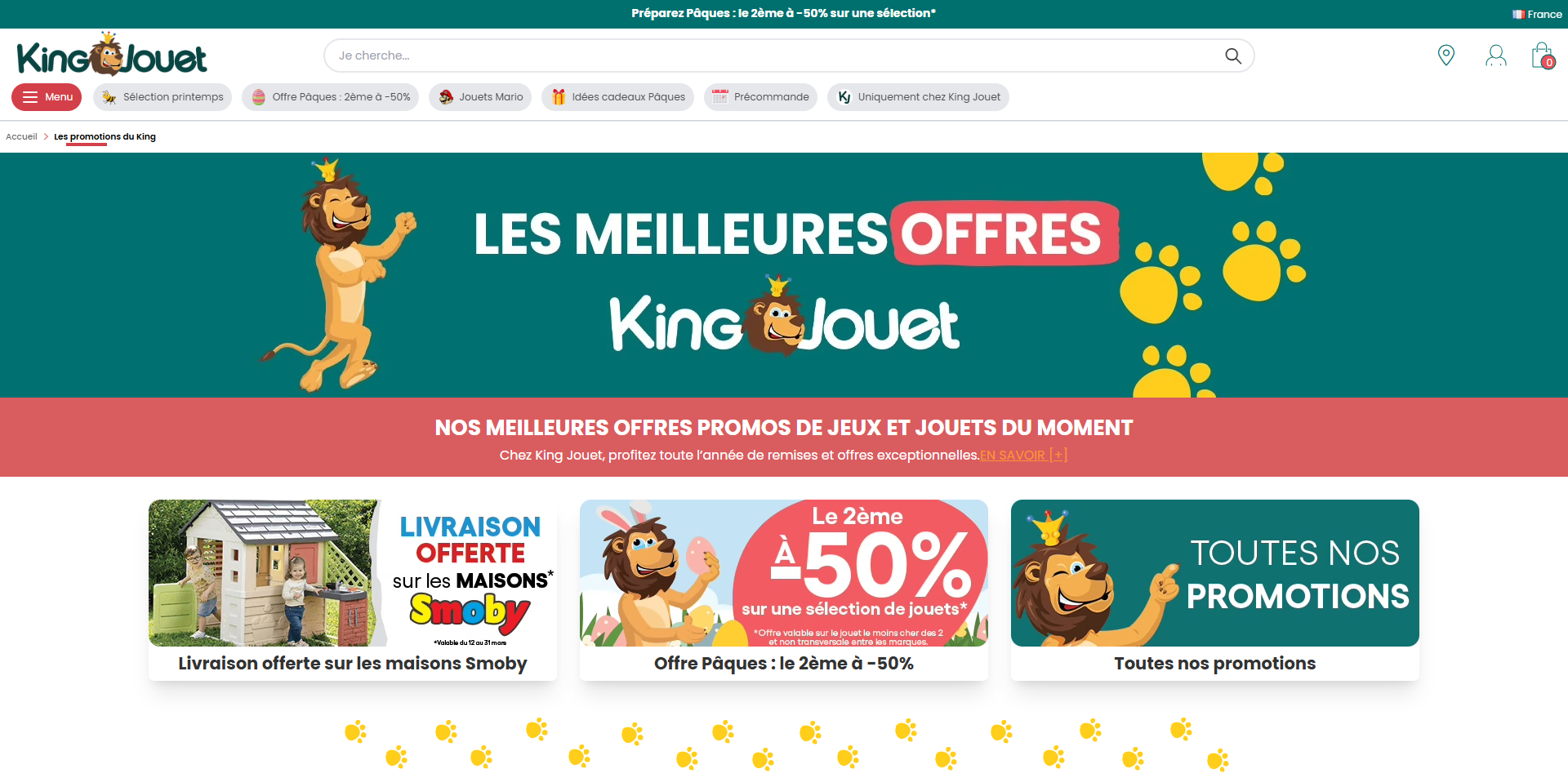 King Jouet Code promo