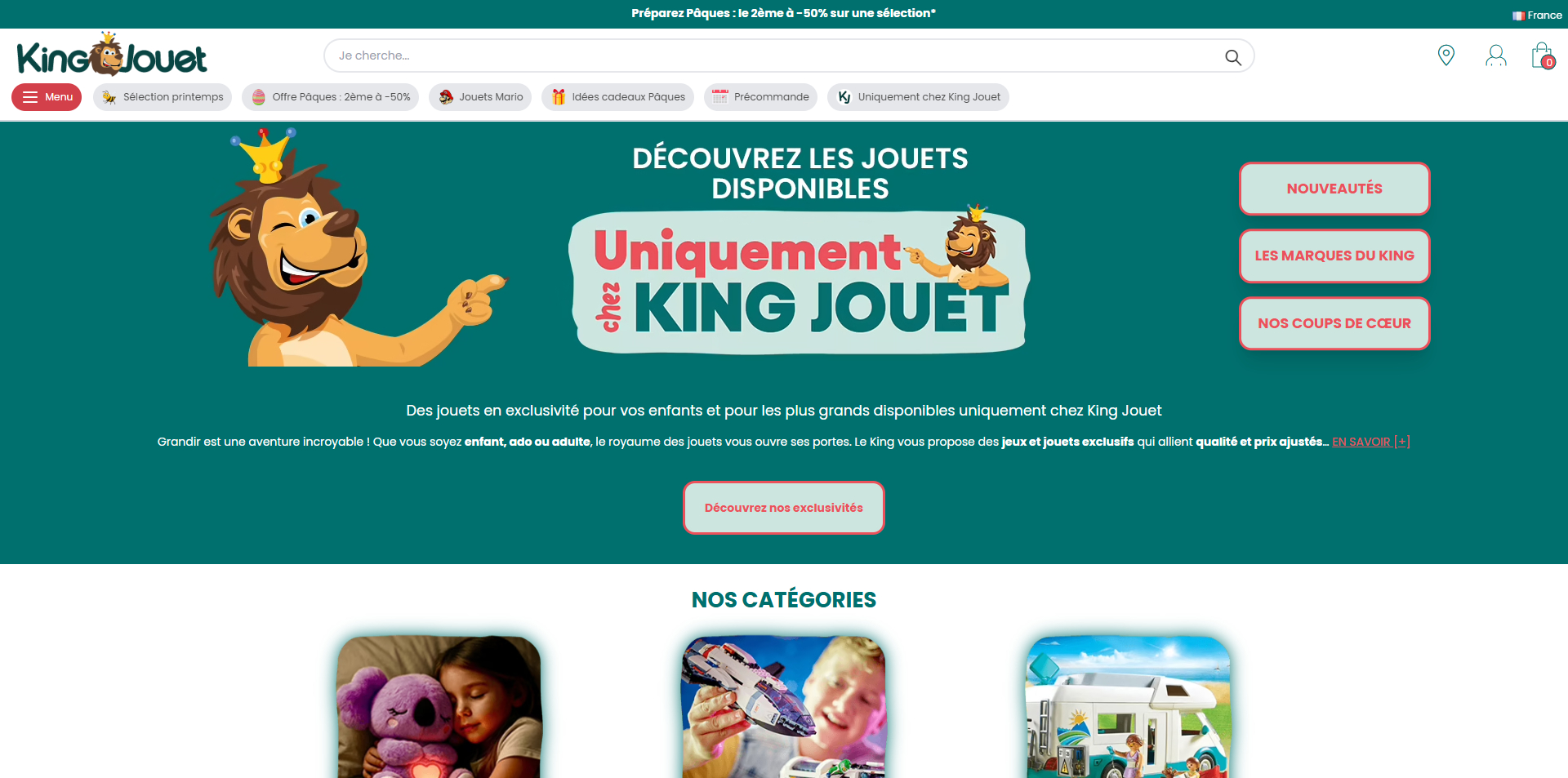 King Jouet Bons de réduction