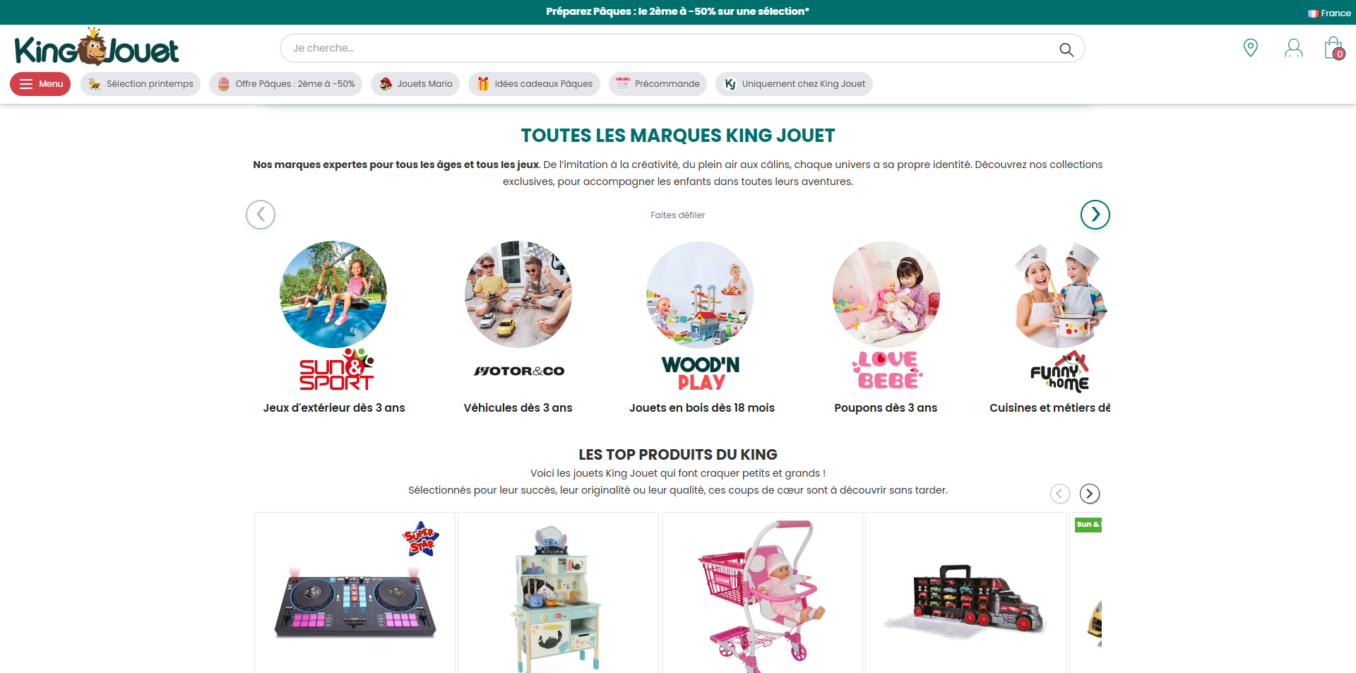 King Jouet Code de réduction