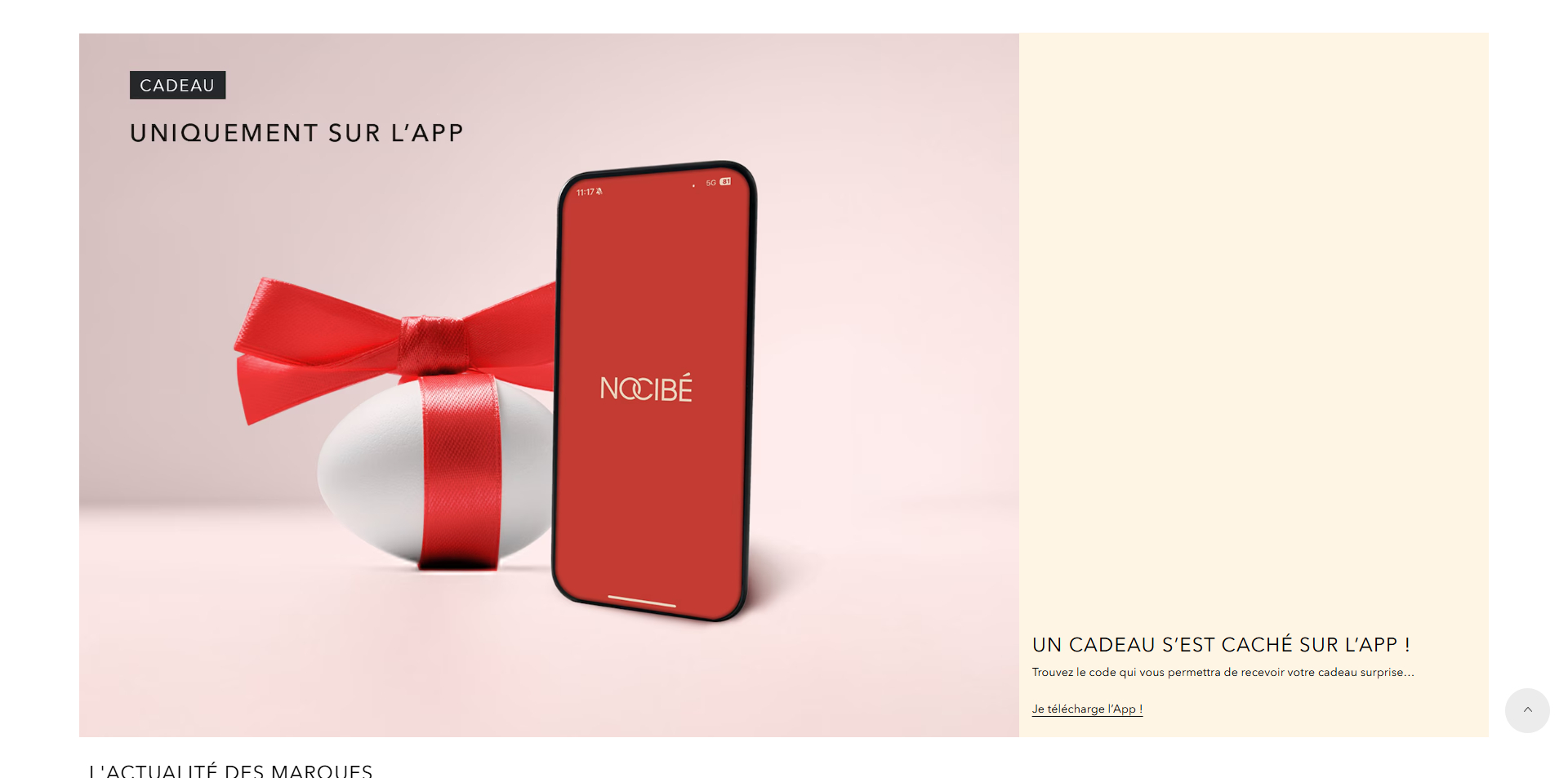 Nocibé Bon d'achat