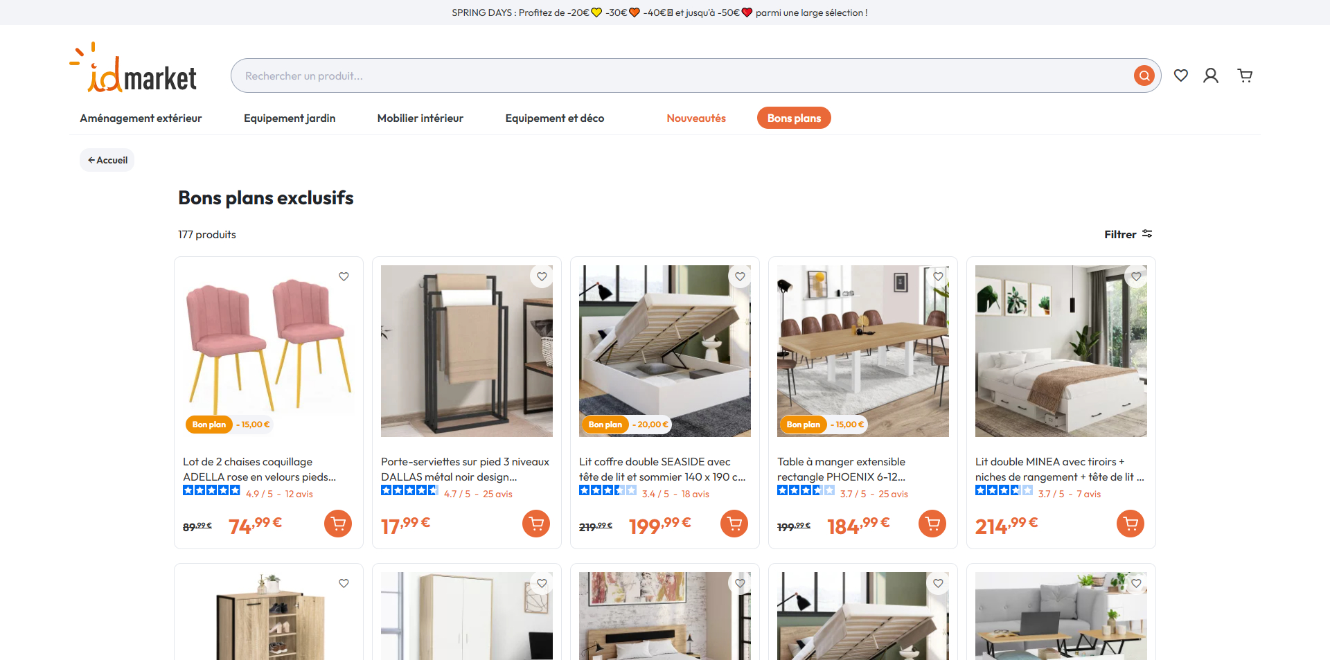 IDMarket Bons de réduction