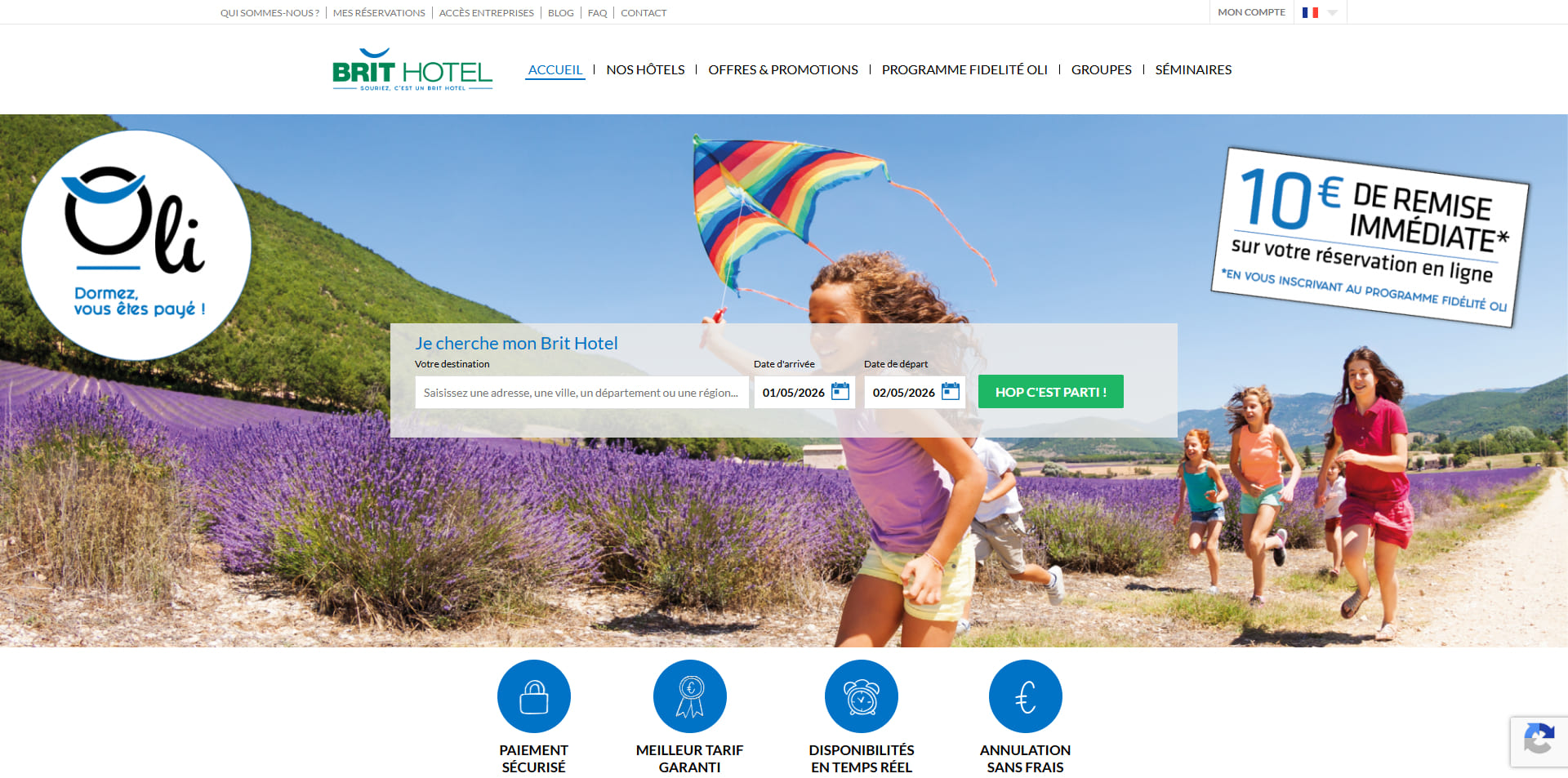 Brit Hotel Code de réduction
