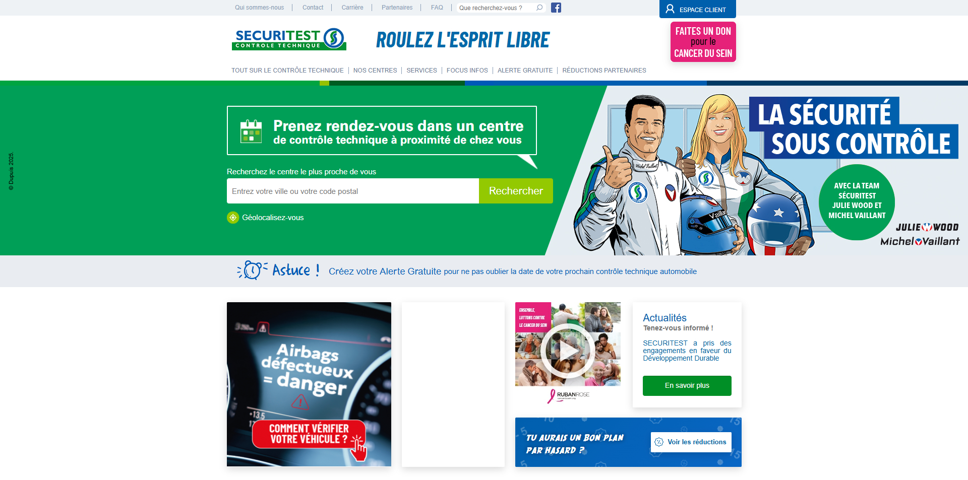 Securitest Code de réduction