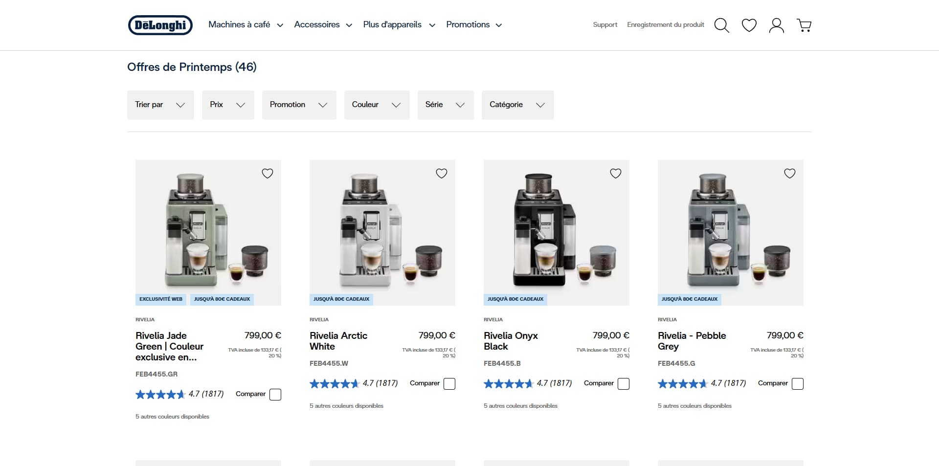 DeLonghi Code de réduction