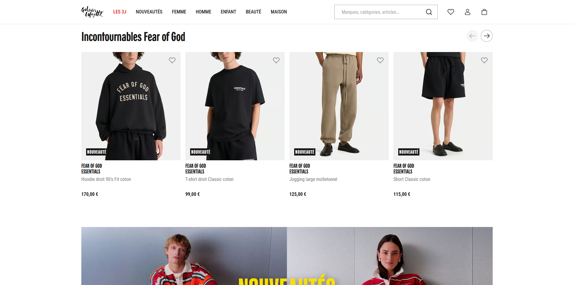 Galeries Lafayette Bon d'achat