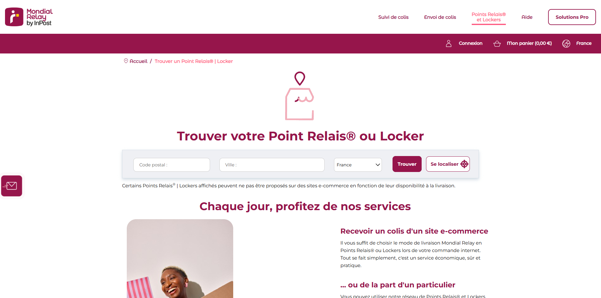 Mondial Relay coupons
