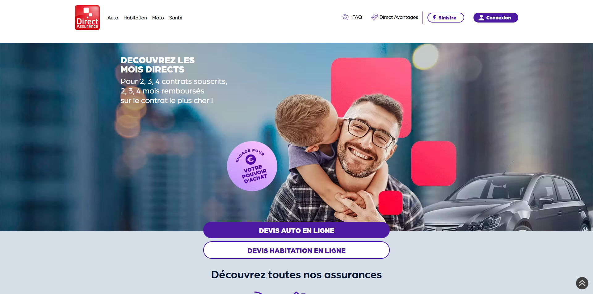 Direct Assurance Code de réduction
