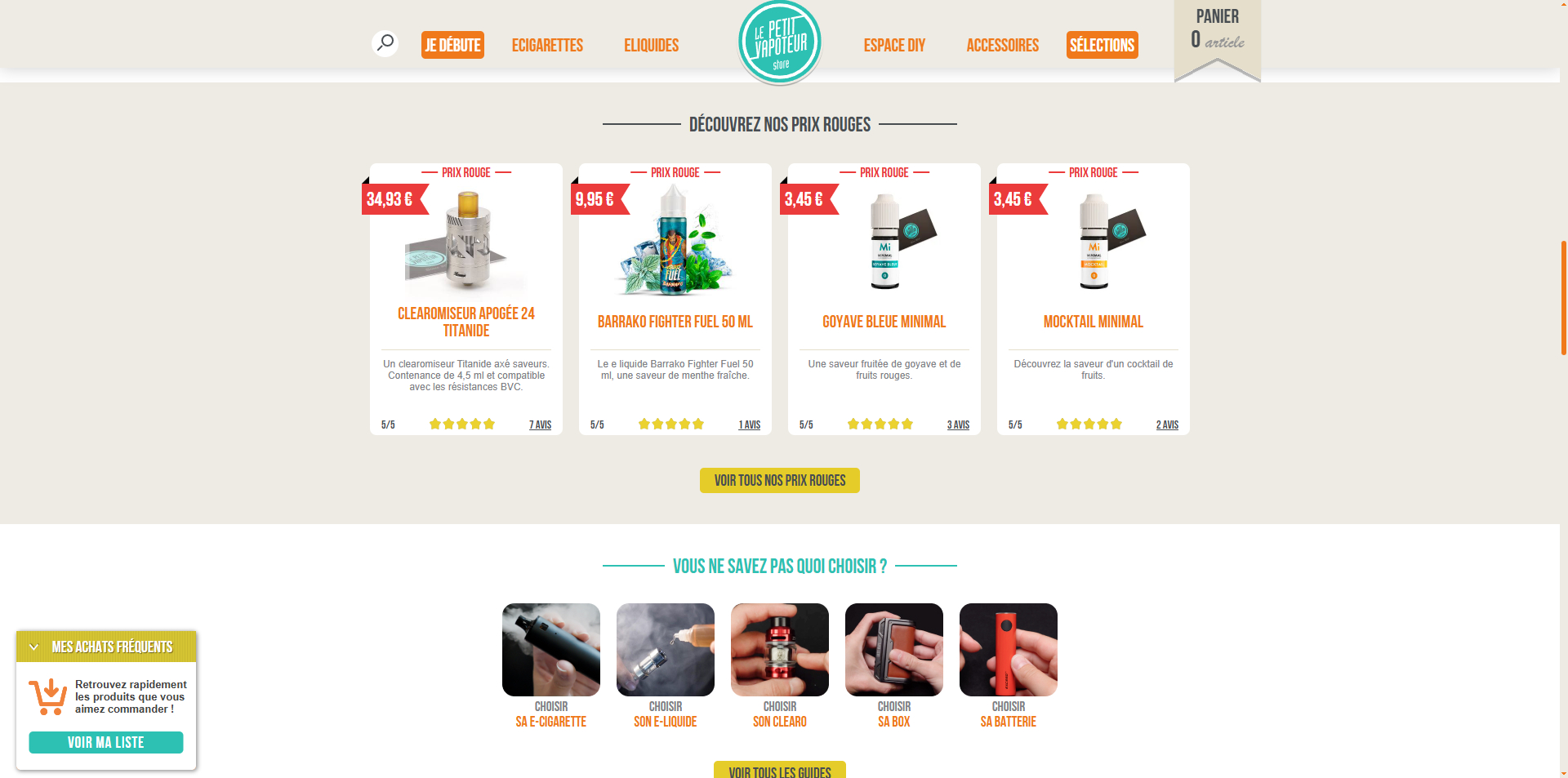 Le Petit Vapoteur coupons