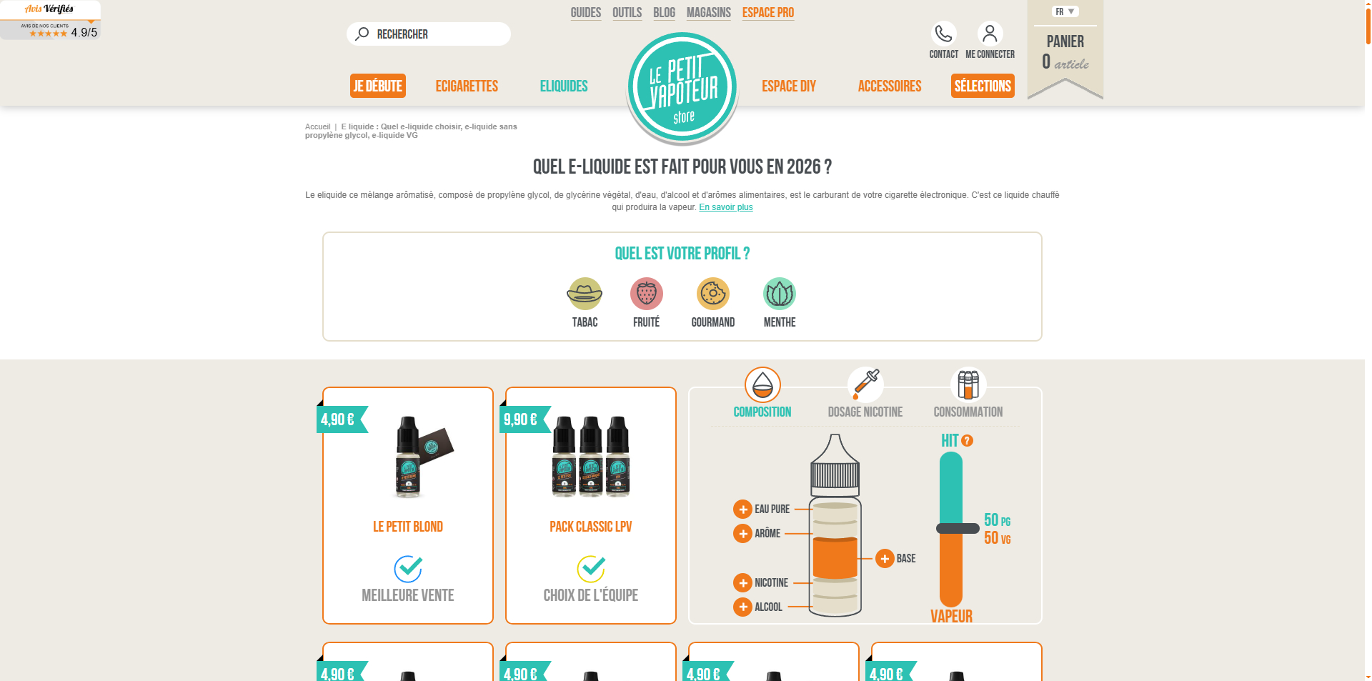 Le Petit Vapoteur coupons