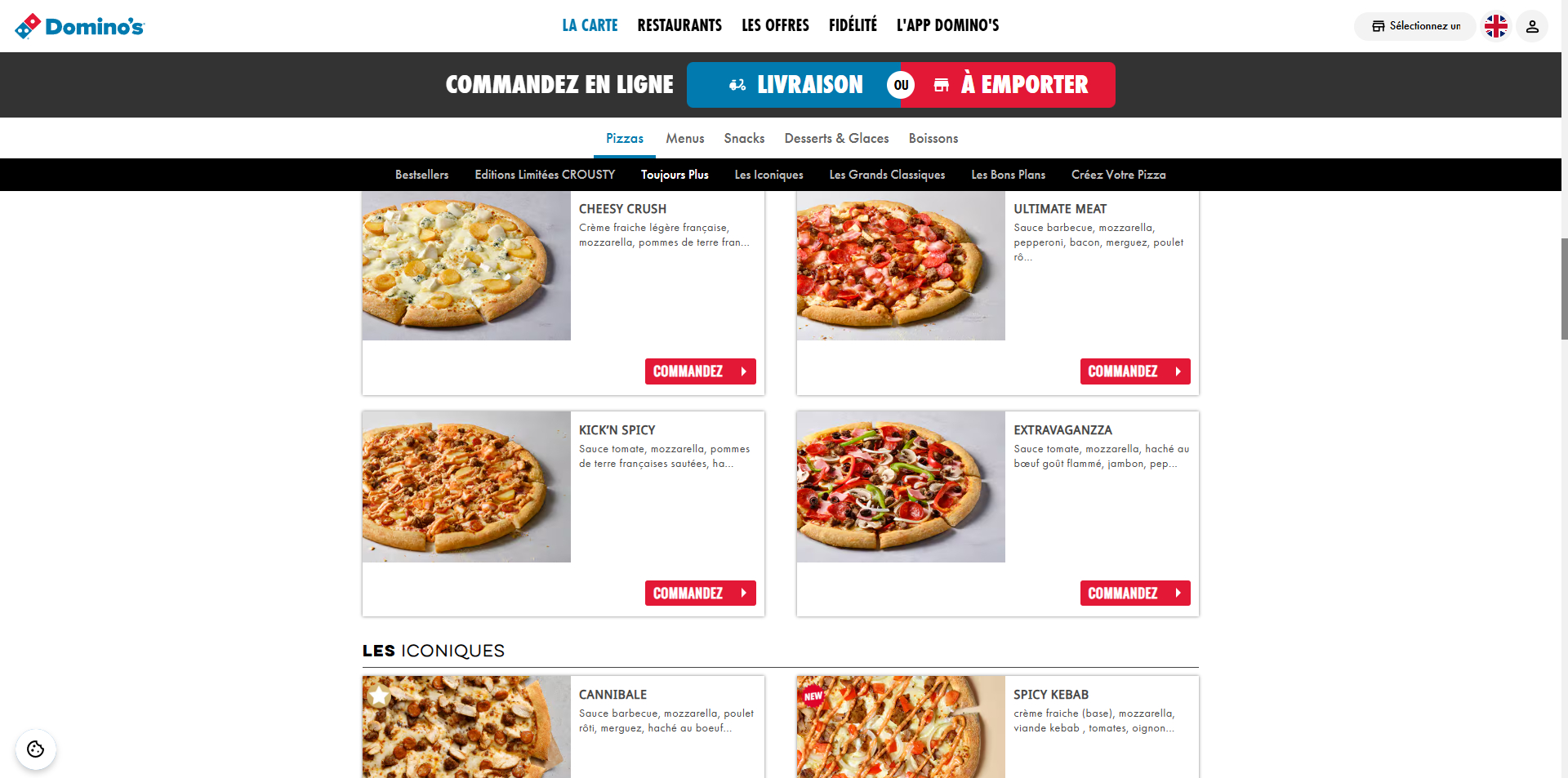Domino's Code promo