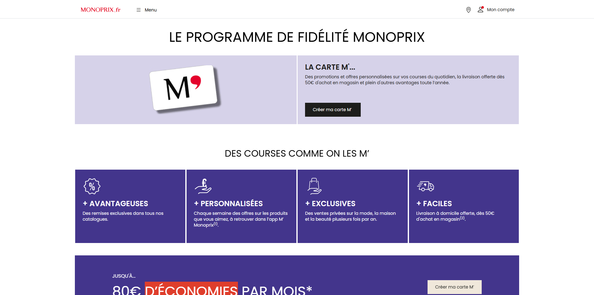 Monoprix Code promo