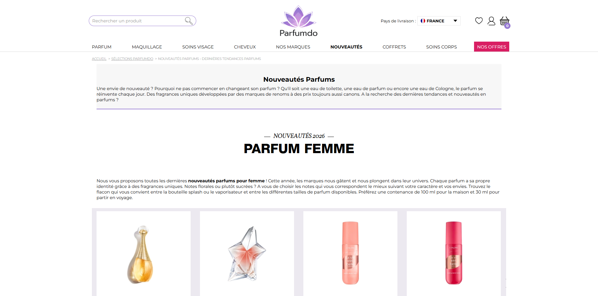 Parfumdo Code promo