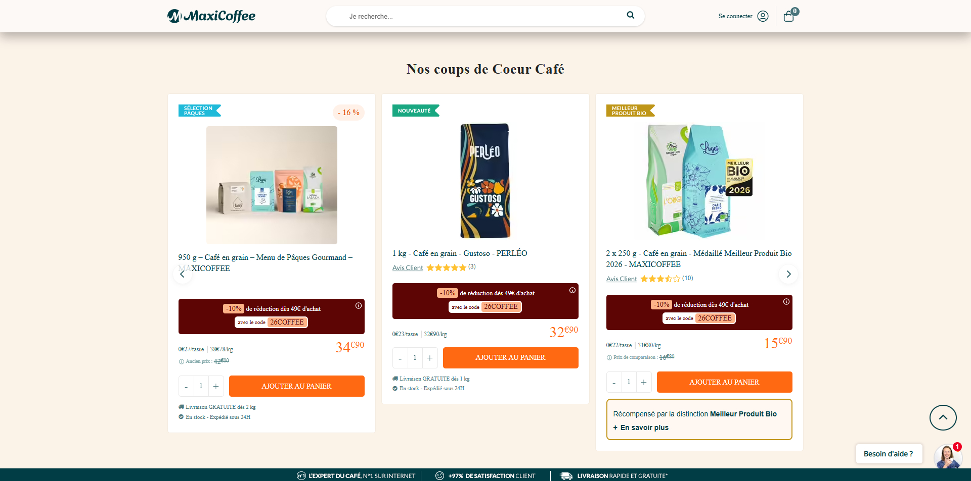 MaxiCoffee coupons