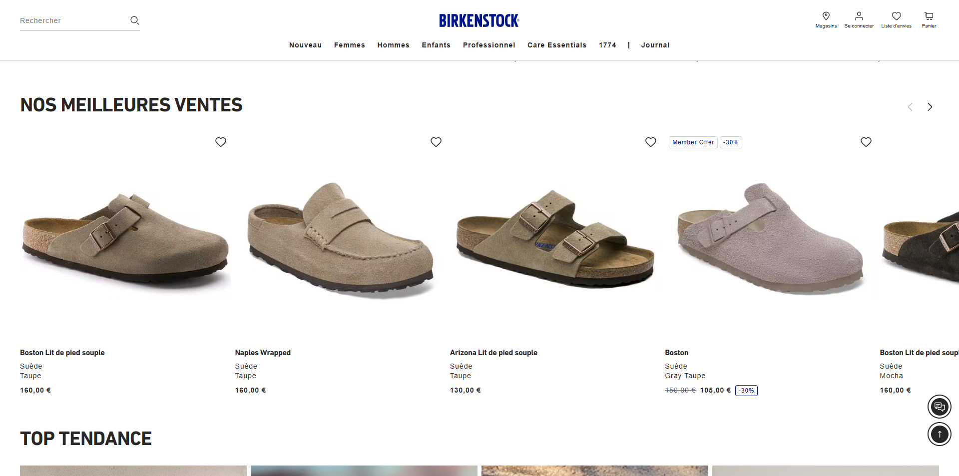 Birkenstock Bon d'achat
