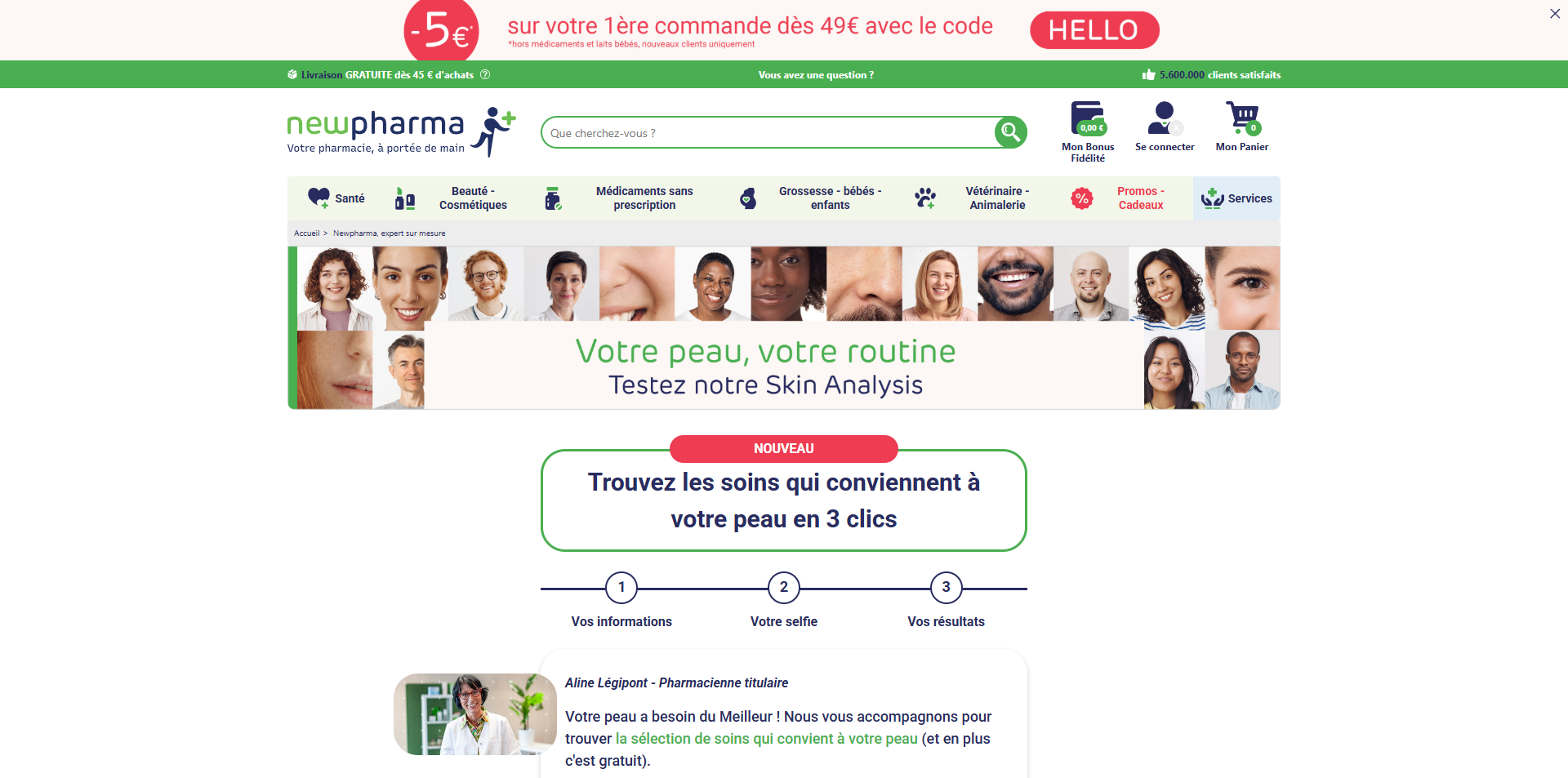 Newpharma Code de réduction