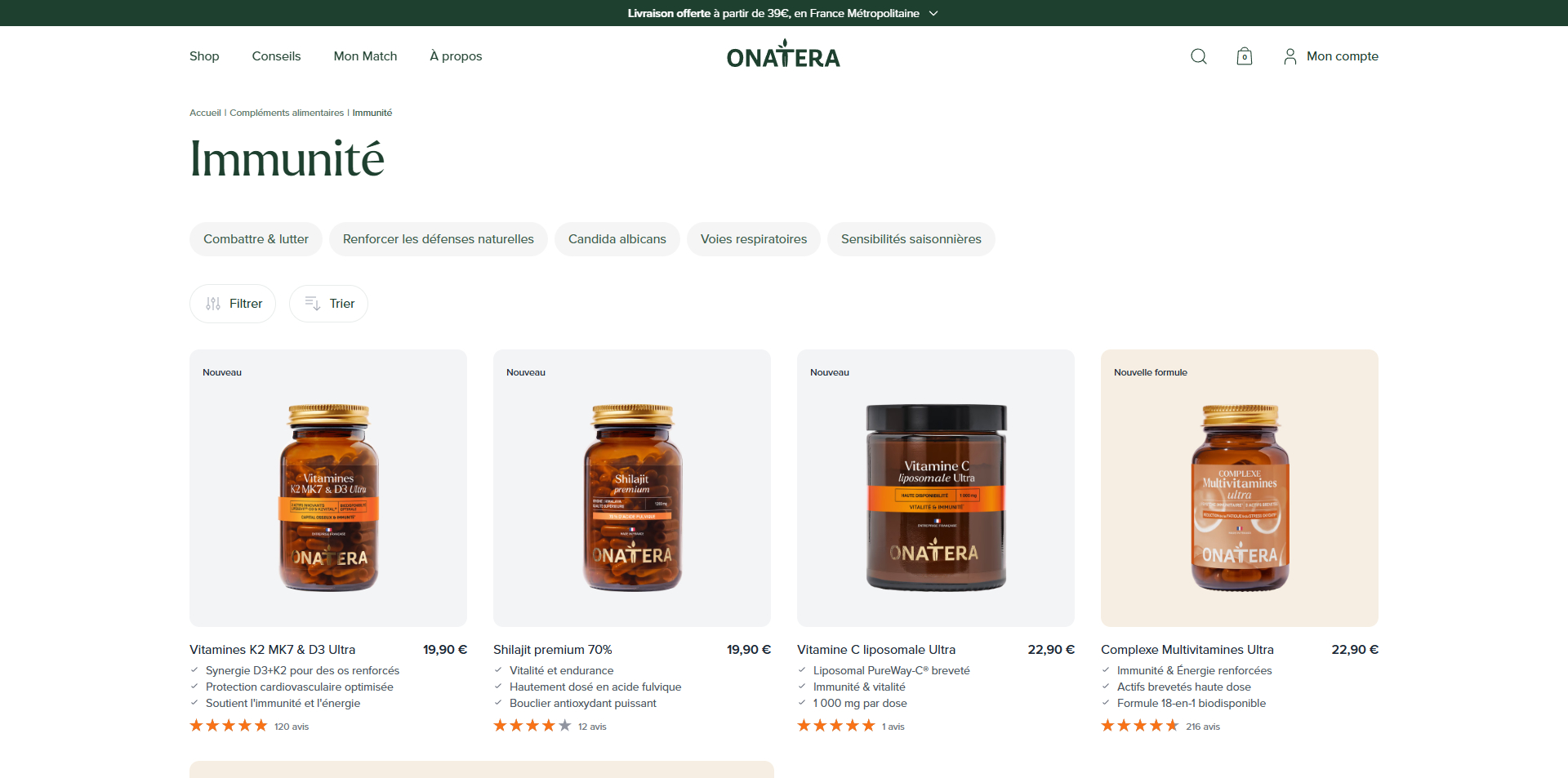 Onatera coupons