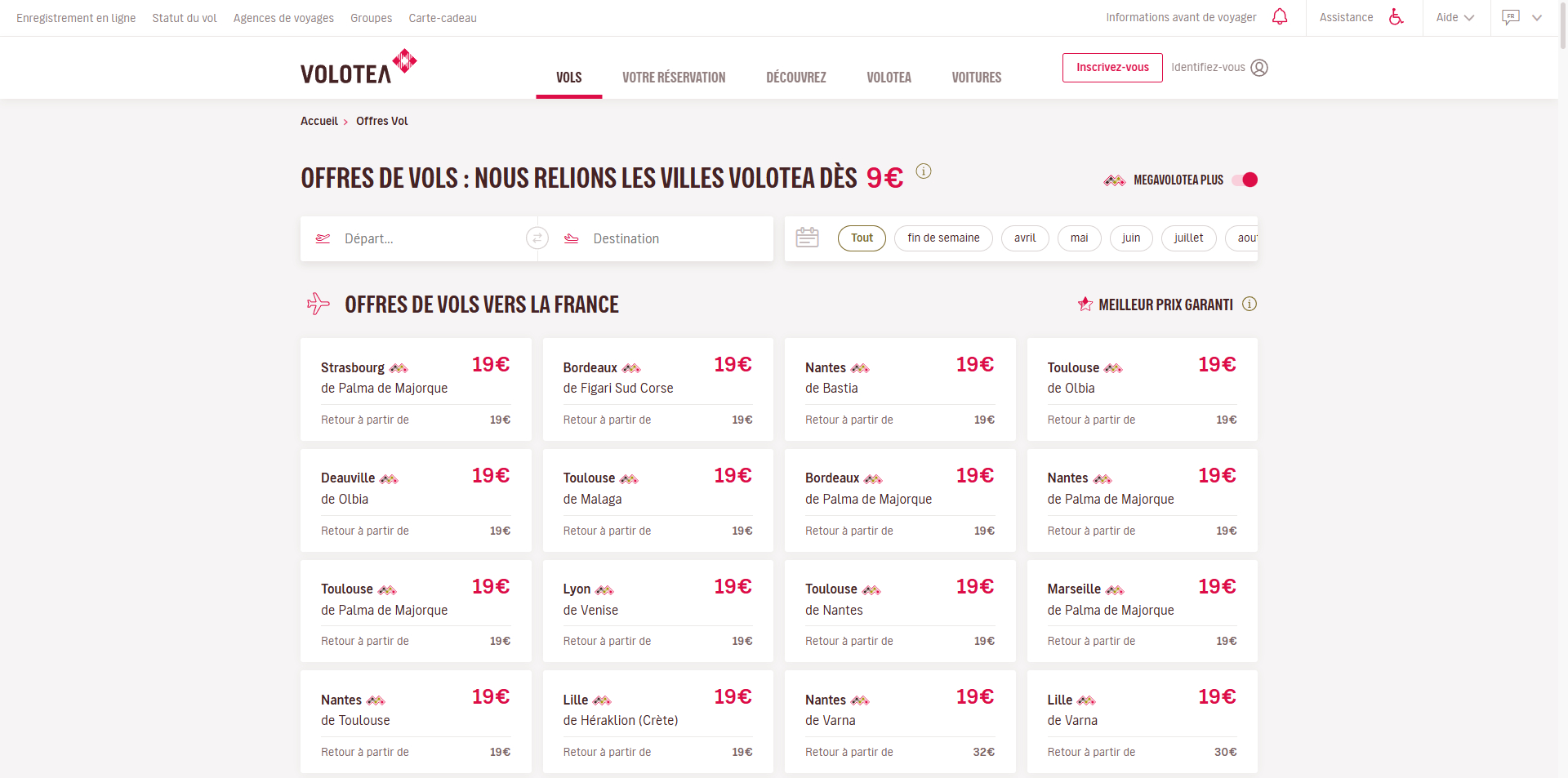 VOLOTEA Code promo