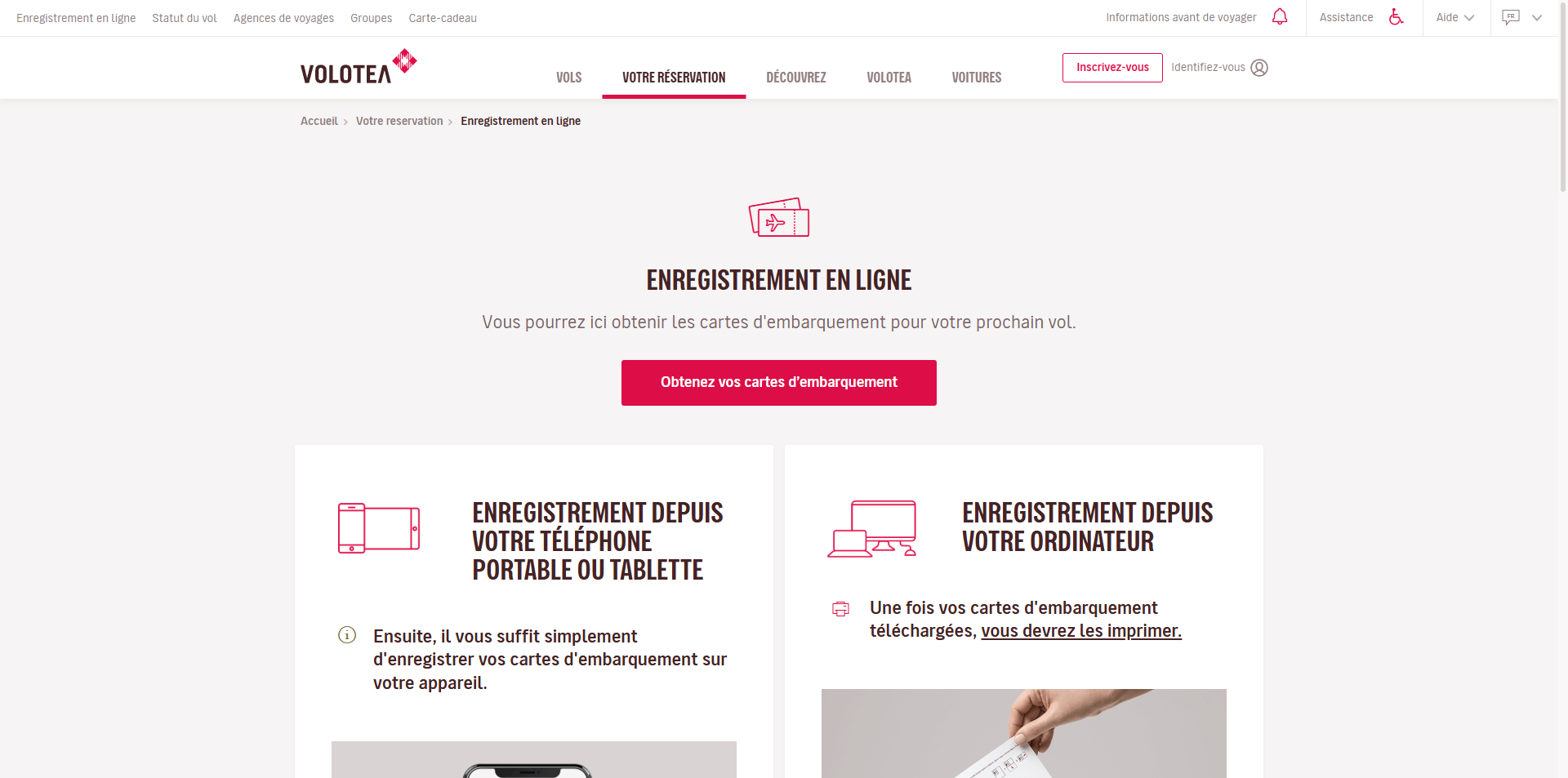 VOLOTEA Bon d'achat