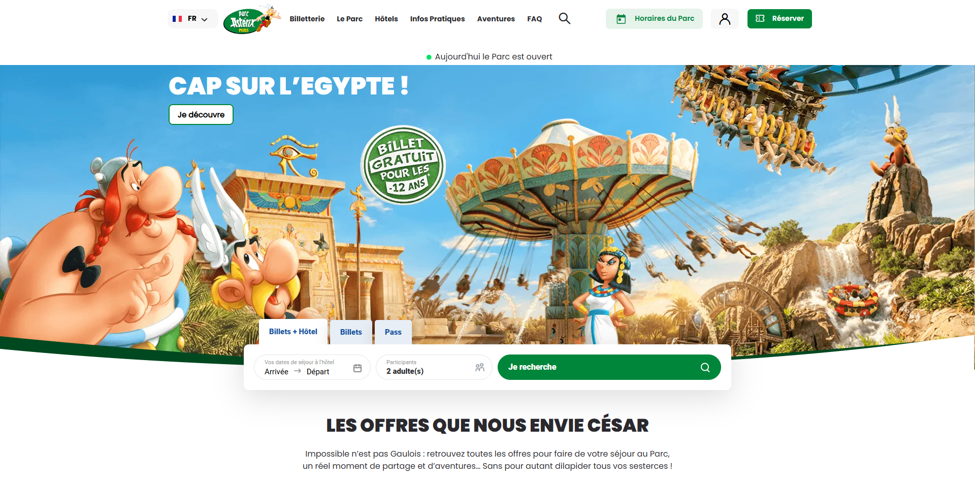 Parc Asterix Code de réduction