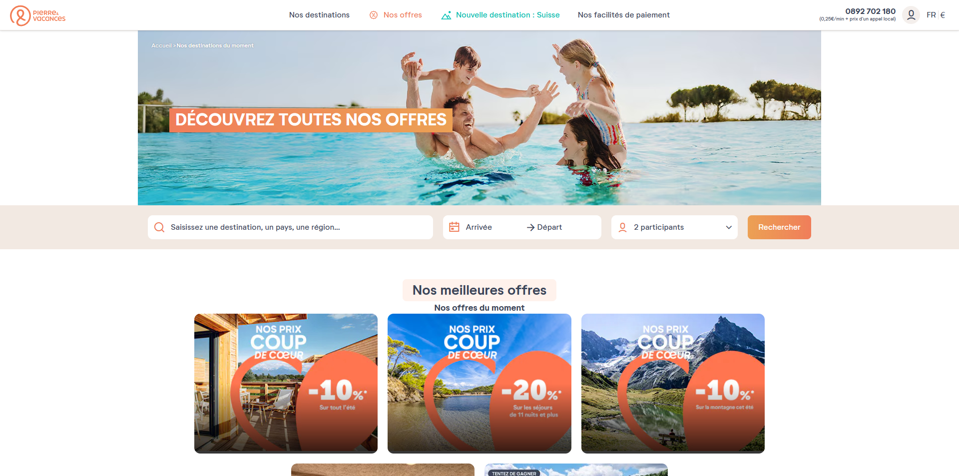 Pierre et Vacances Bon d'achat