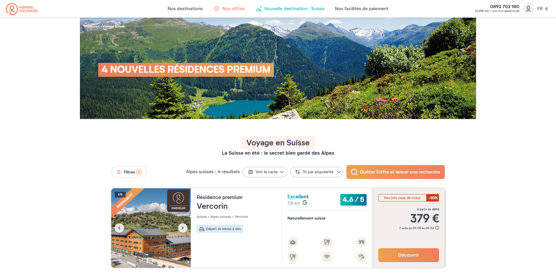 Pierre et Vacances Code promo