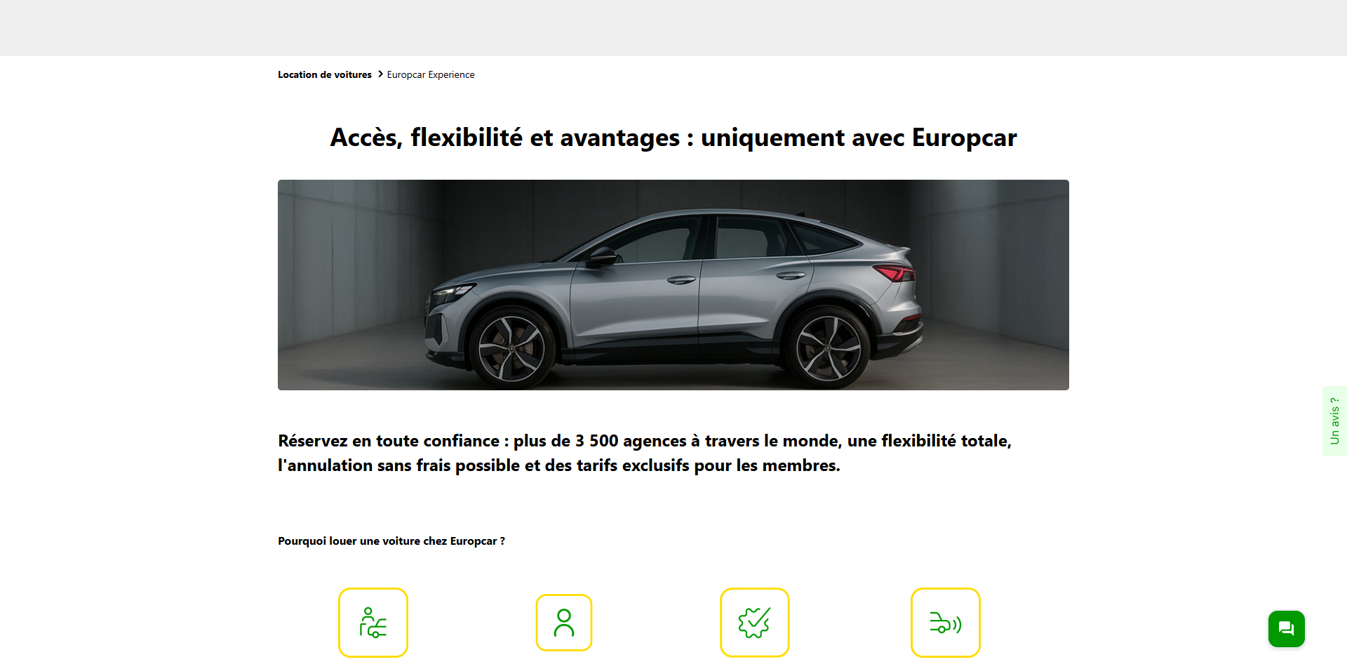 Europcar Bon d'achat