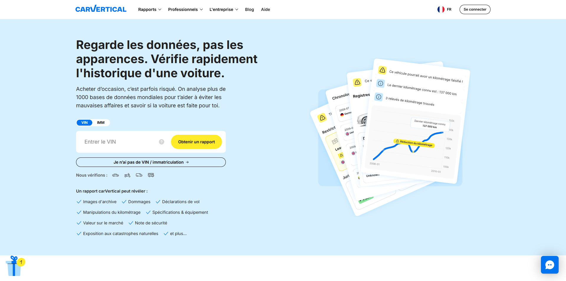 carVertical Code de réduction