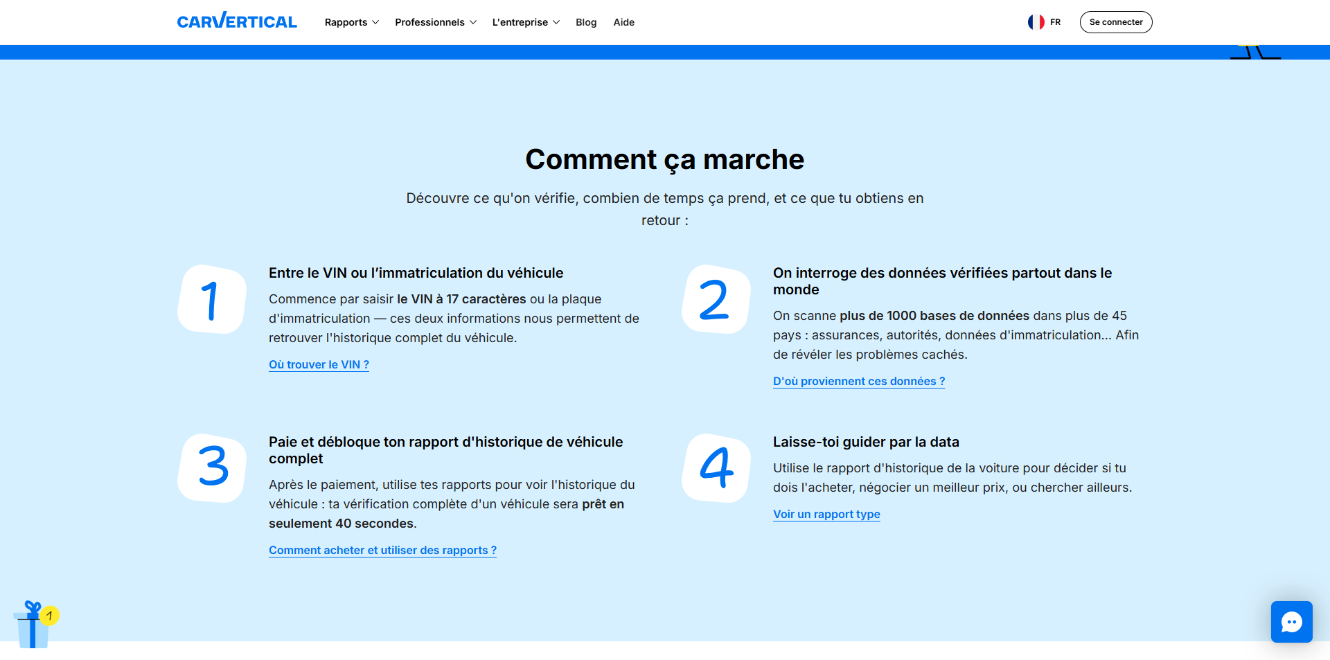 carVertical Bon d'achat