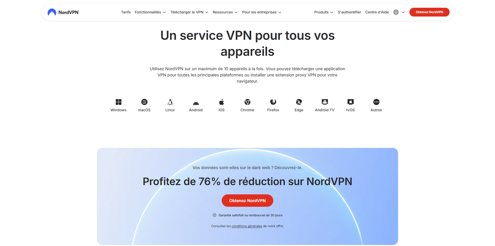 NordVPN Bons de réduction