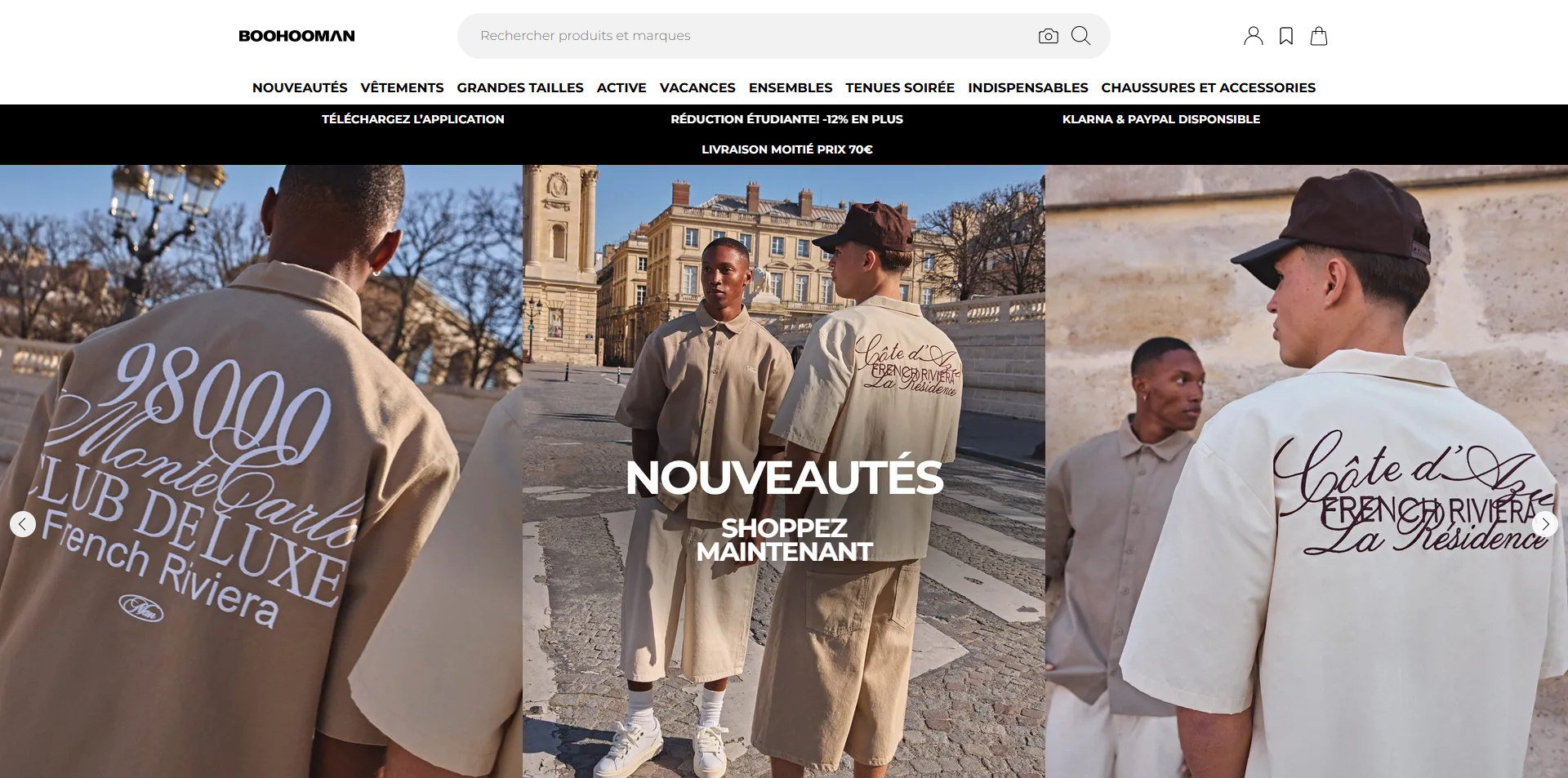 BoohooMAN Code de réduction