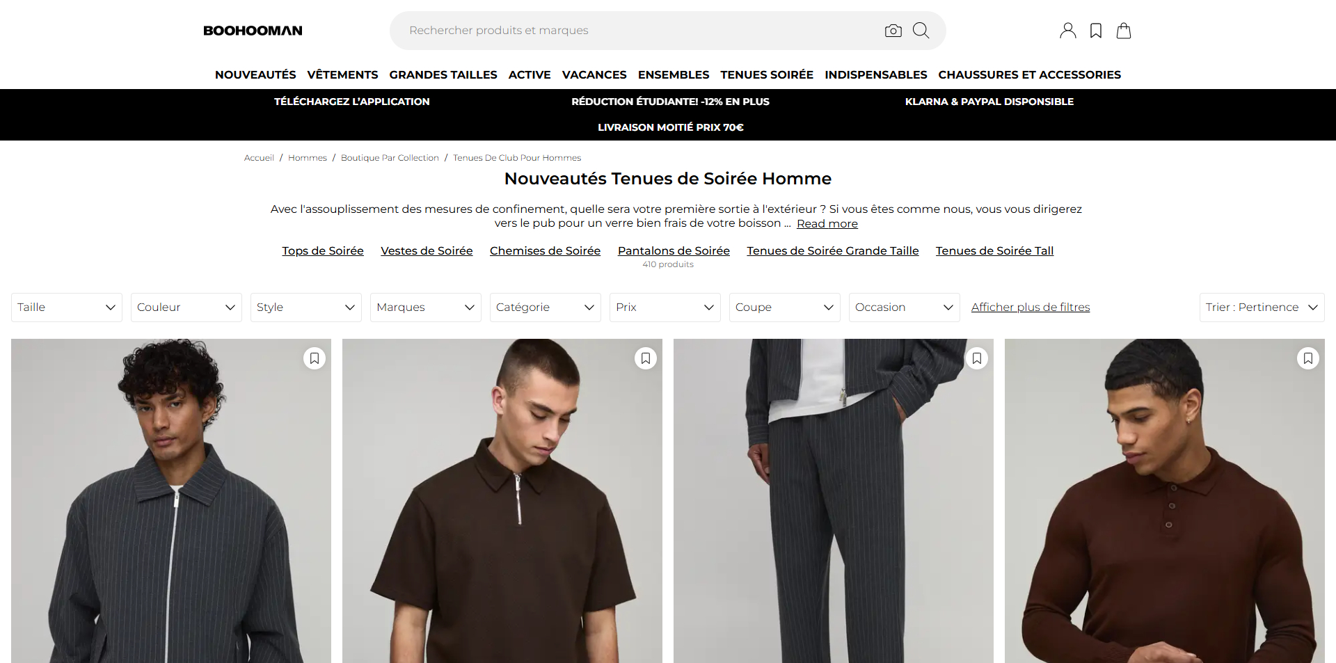 BoohooMAN Code de réduction