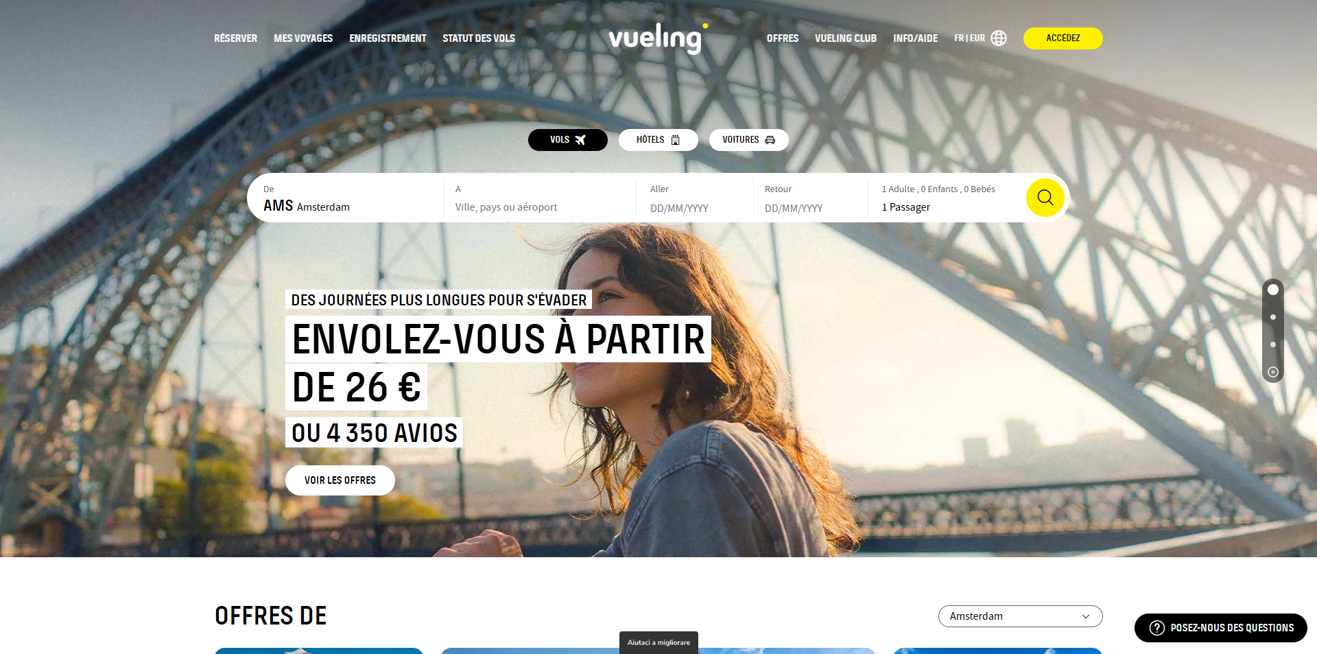 Vueling Code de réduction