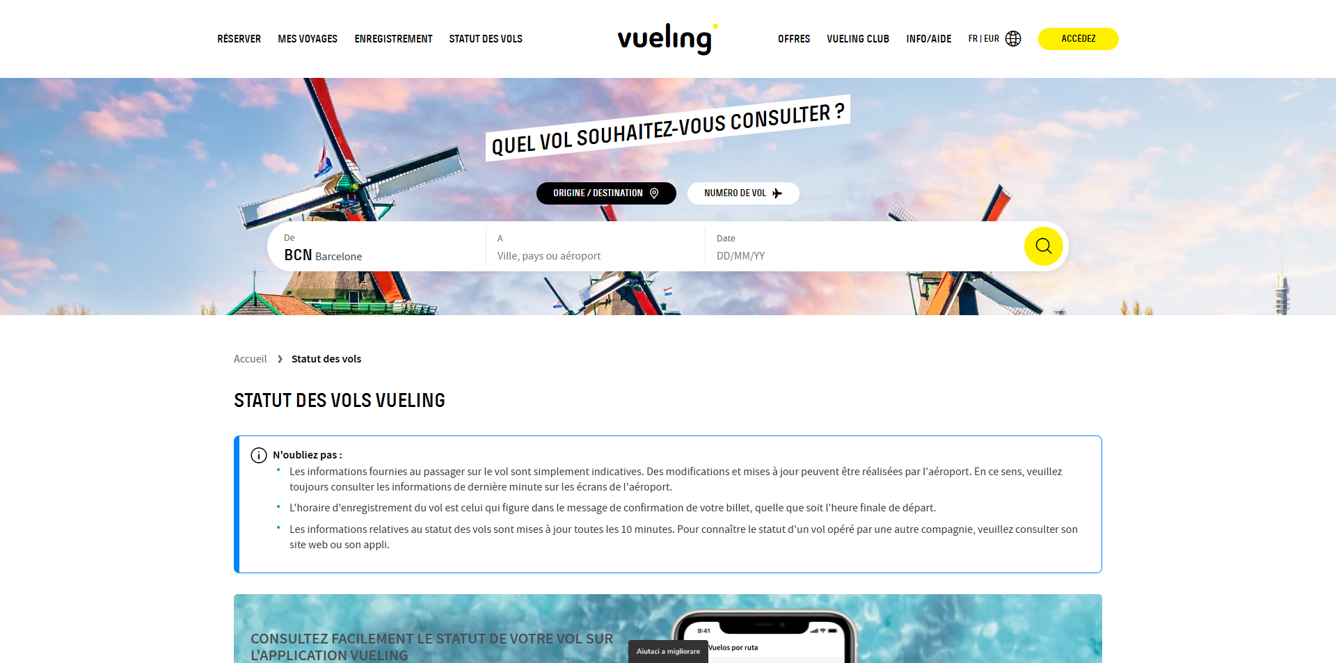 Vueling Code de réduction