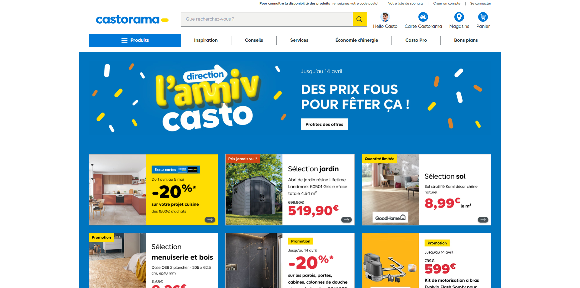 Castorama Code de réduction