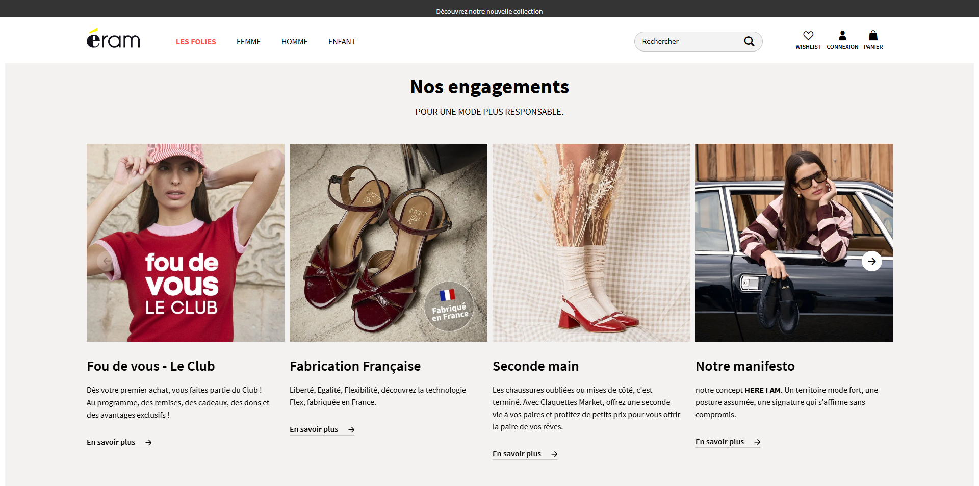 Eram Bon d'achat