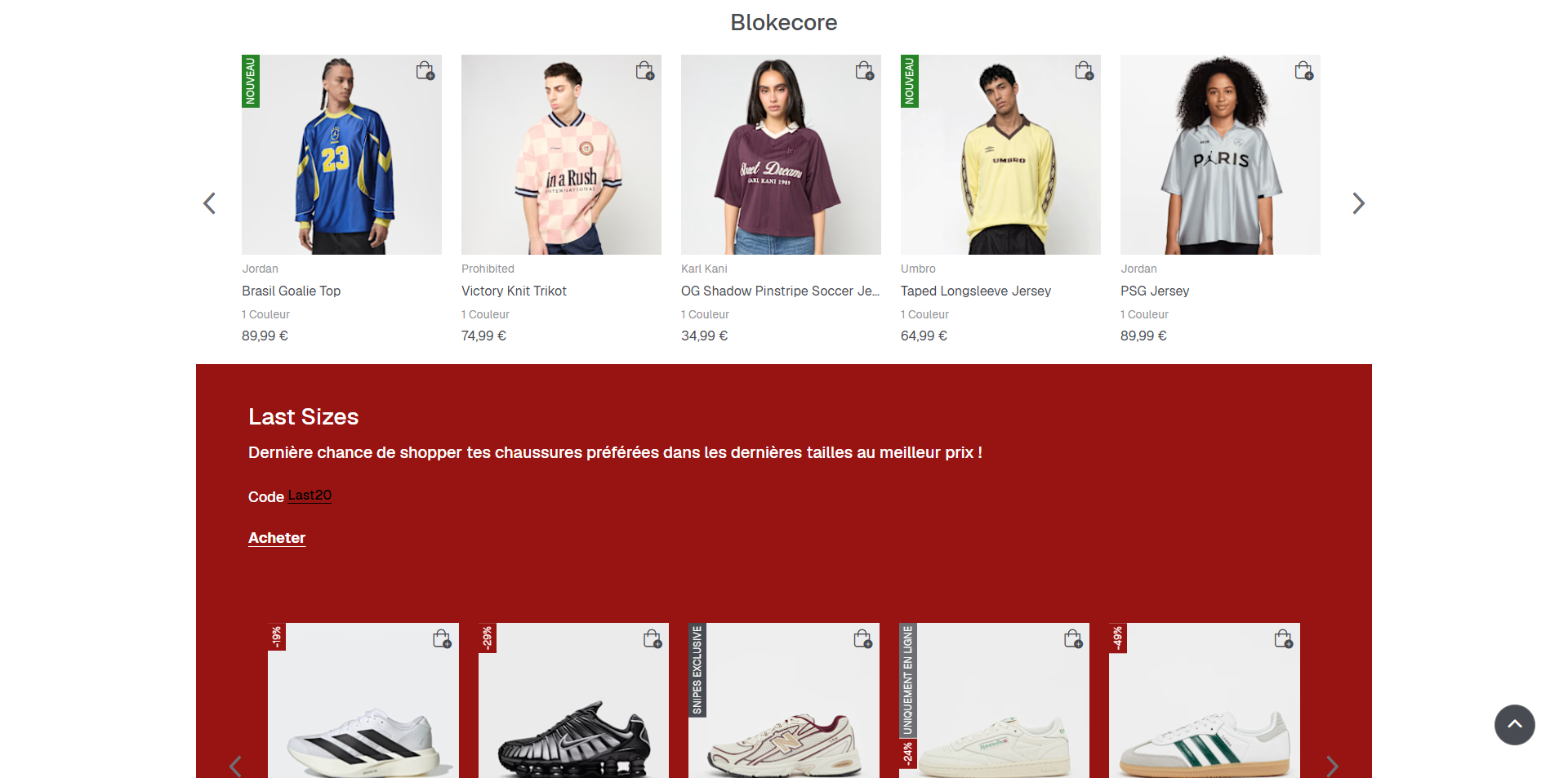 Snipes Bon d'achat