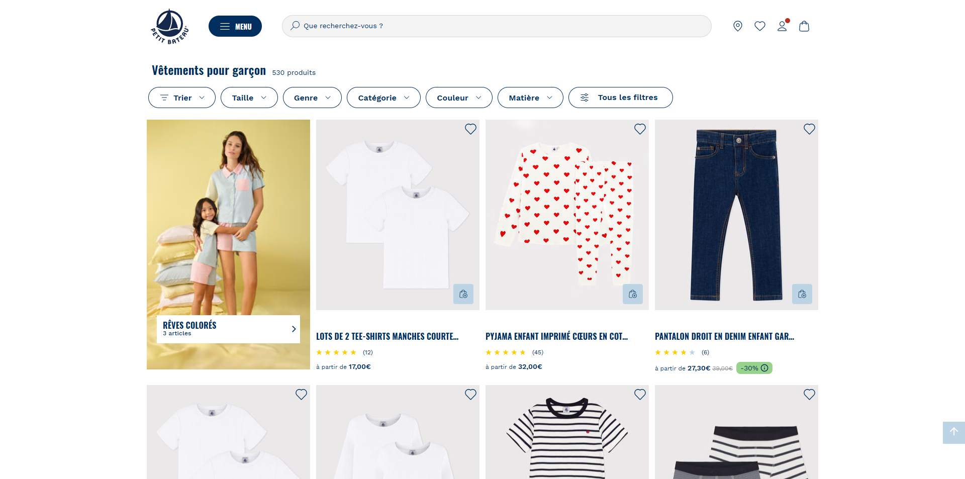 Petit Bateau Bons de réduction