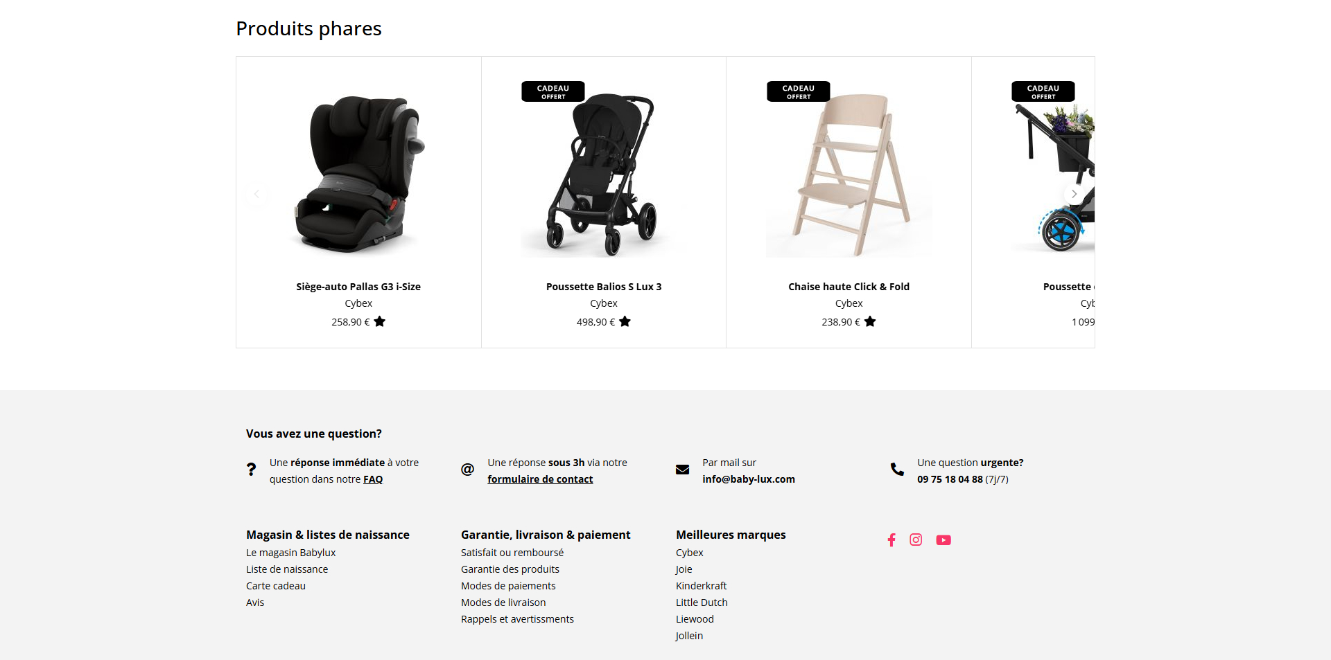 Babylux Code promo