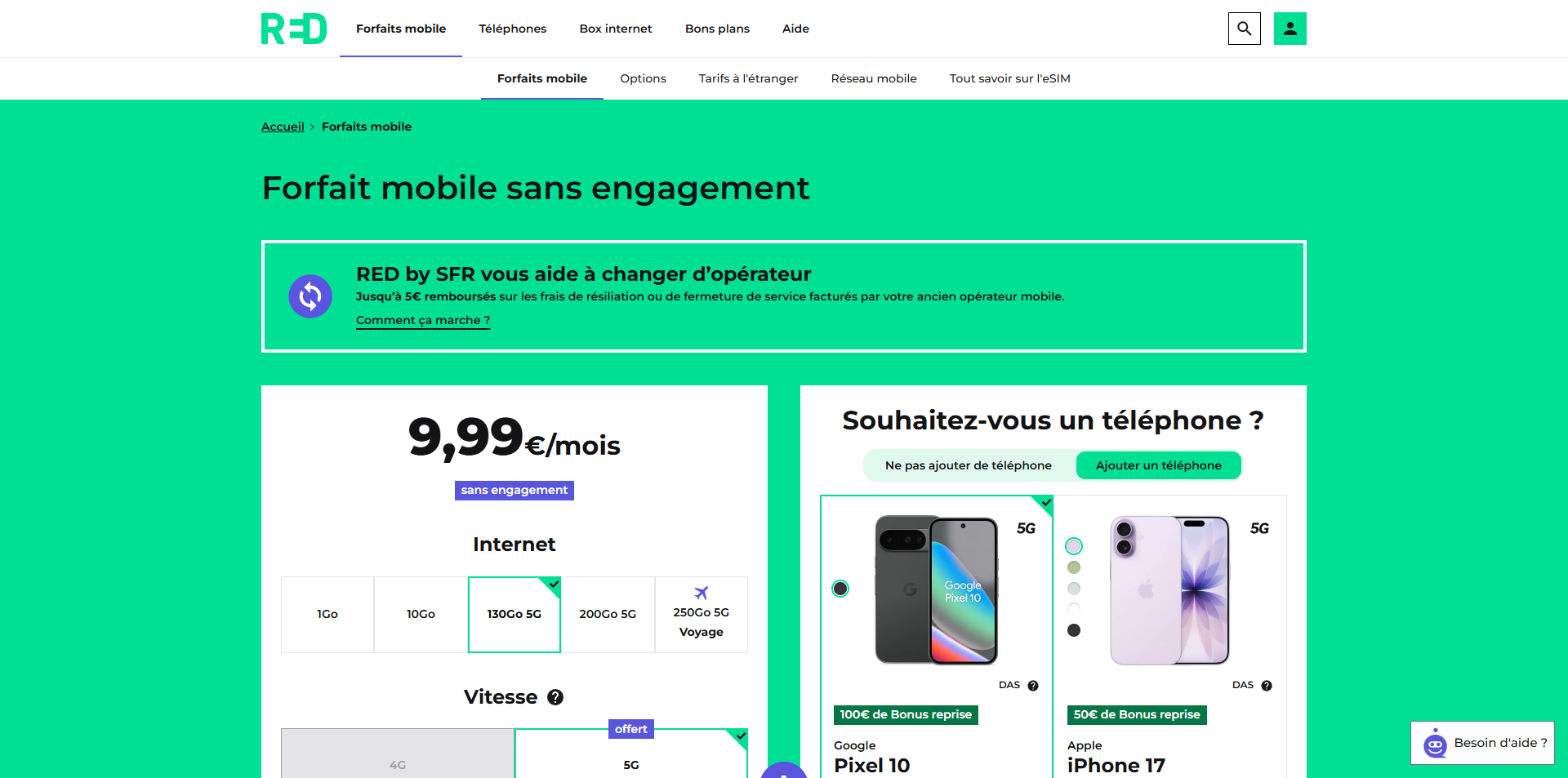 RED by SFR Code promo
