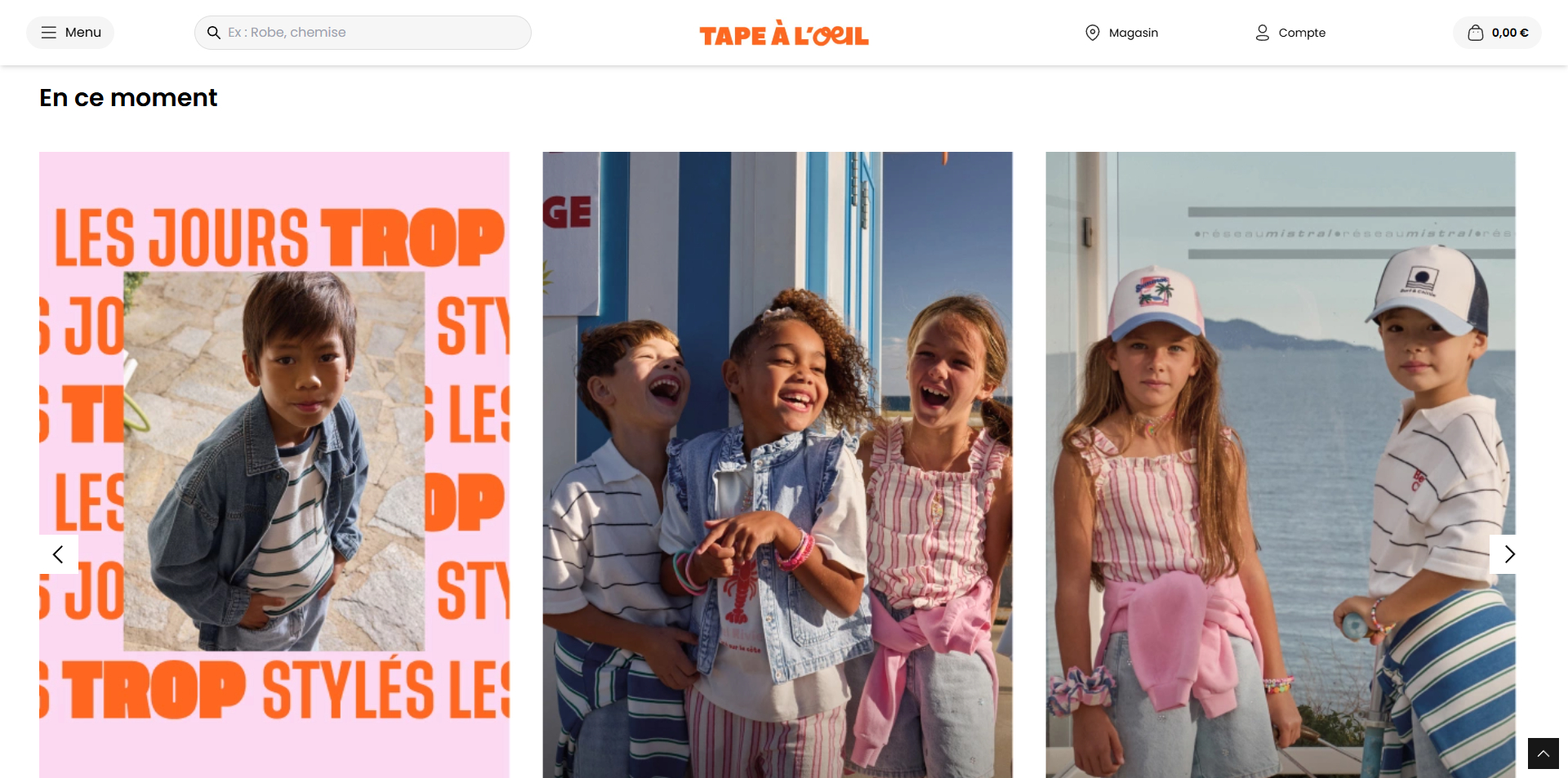 Tape à l'oeil