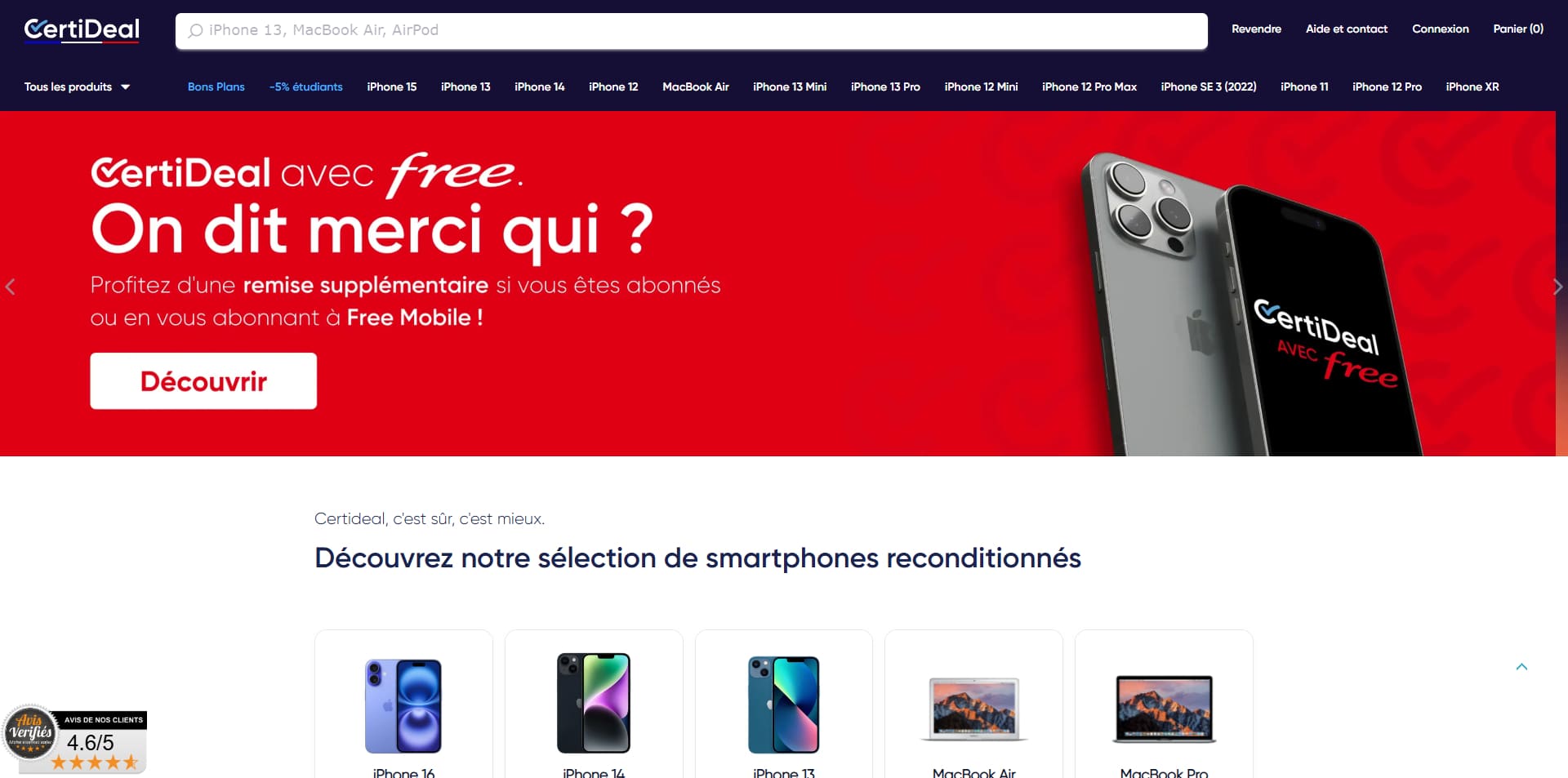 CertiDeal Code de réduction