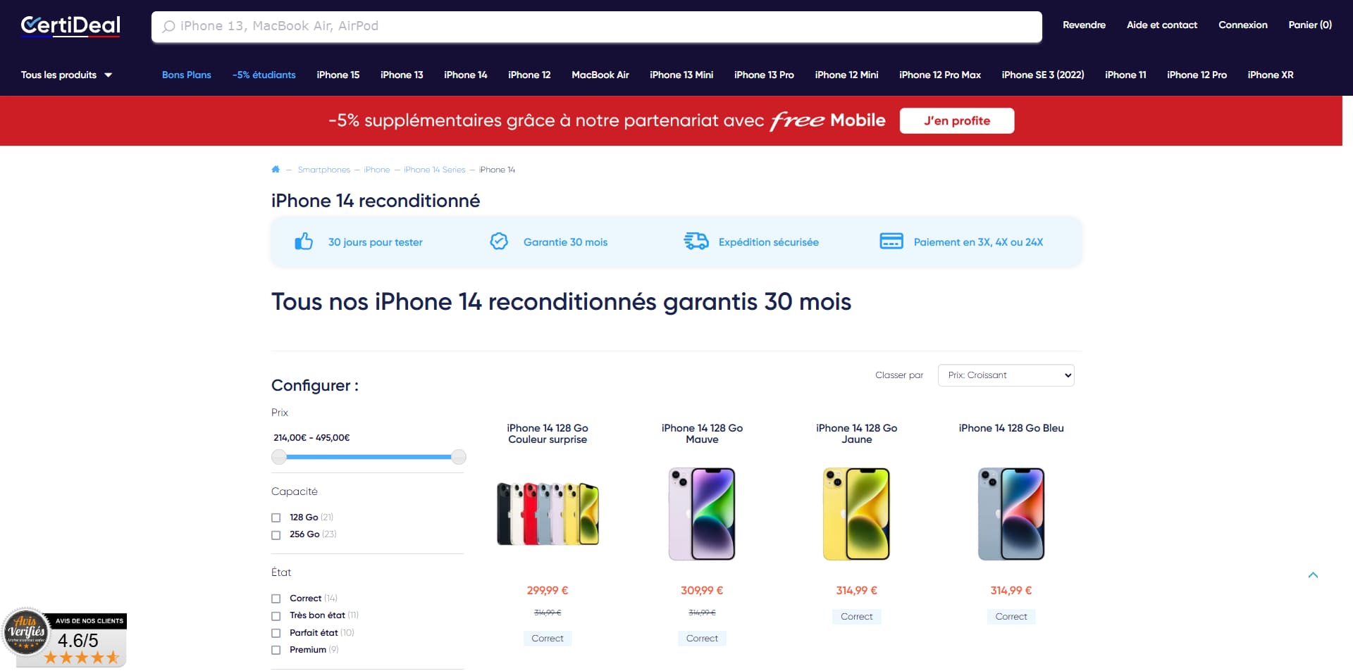 CertiDeal Bon d'achat