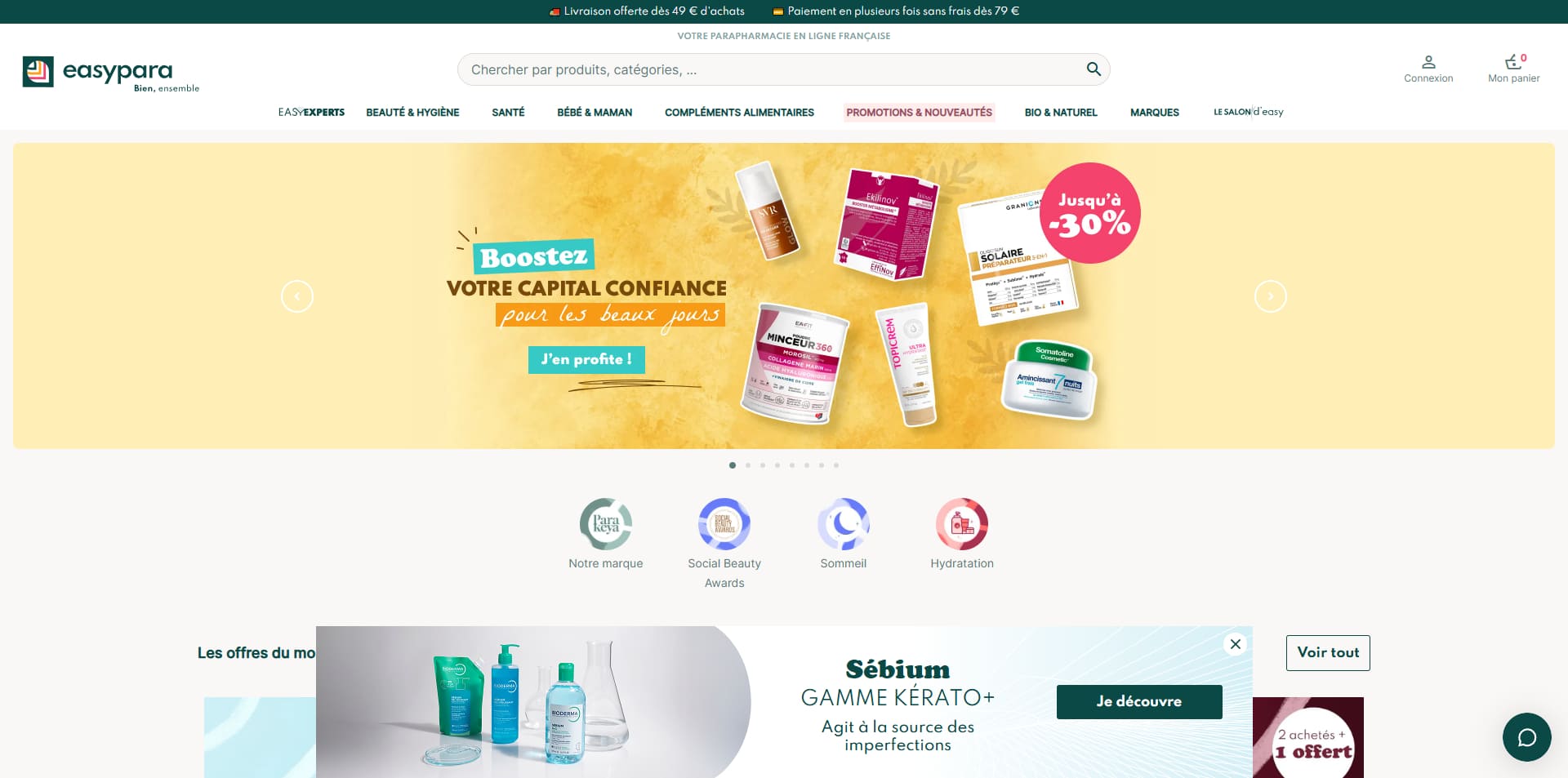 Easypara Code de réduction