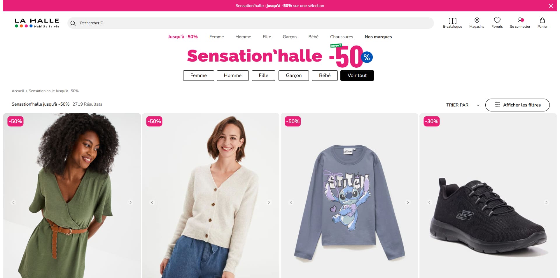 La Halle Bon d'achat