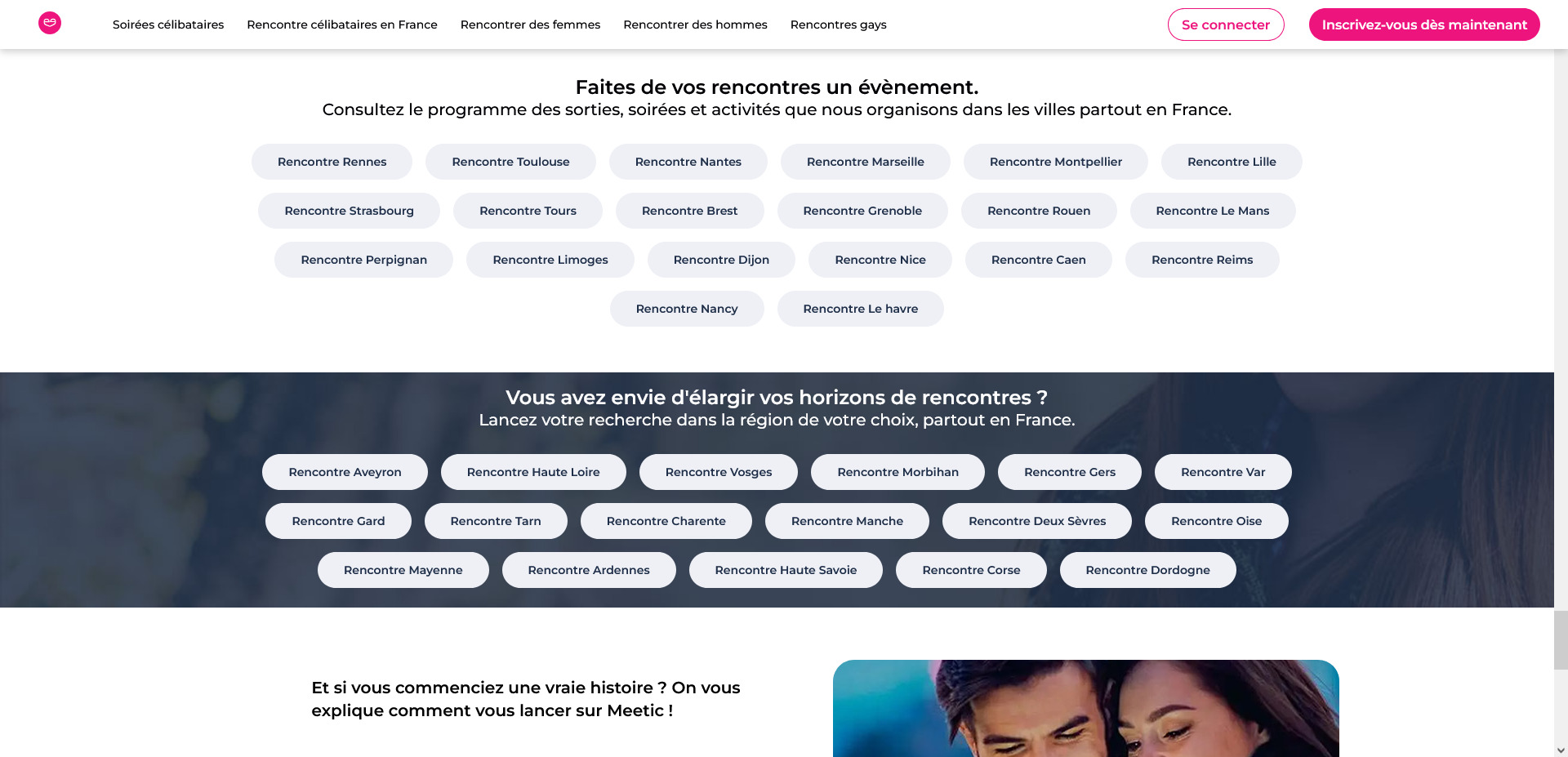 Meetic Code de réduction