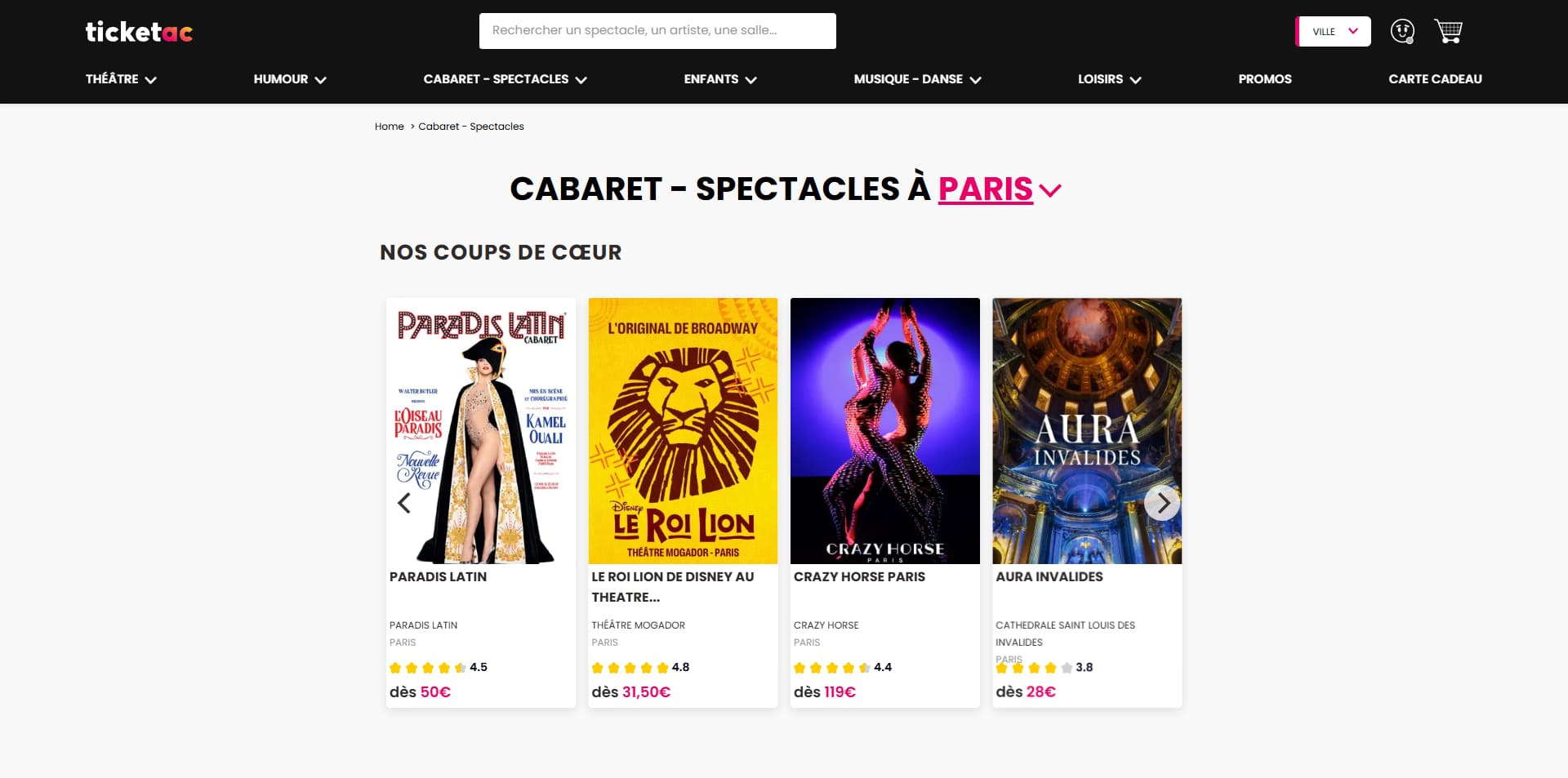 Ticketac Bon d'achat