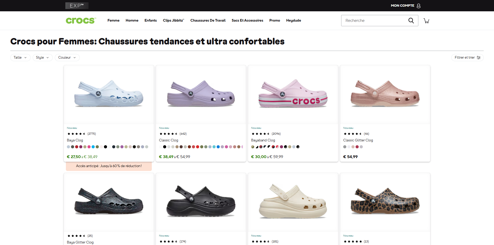Crocs Code promo