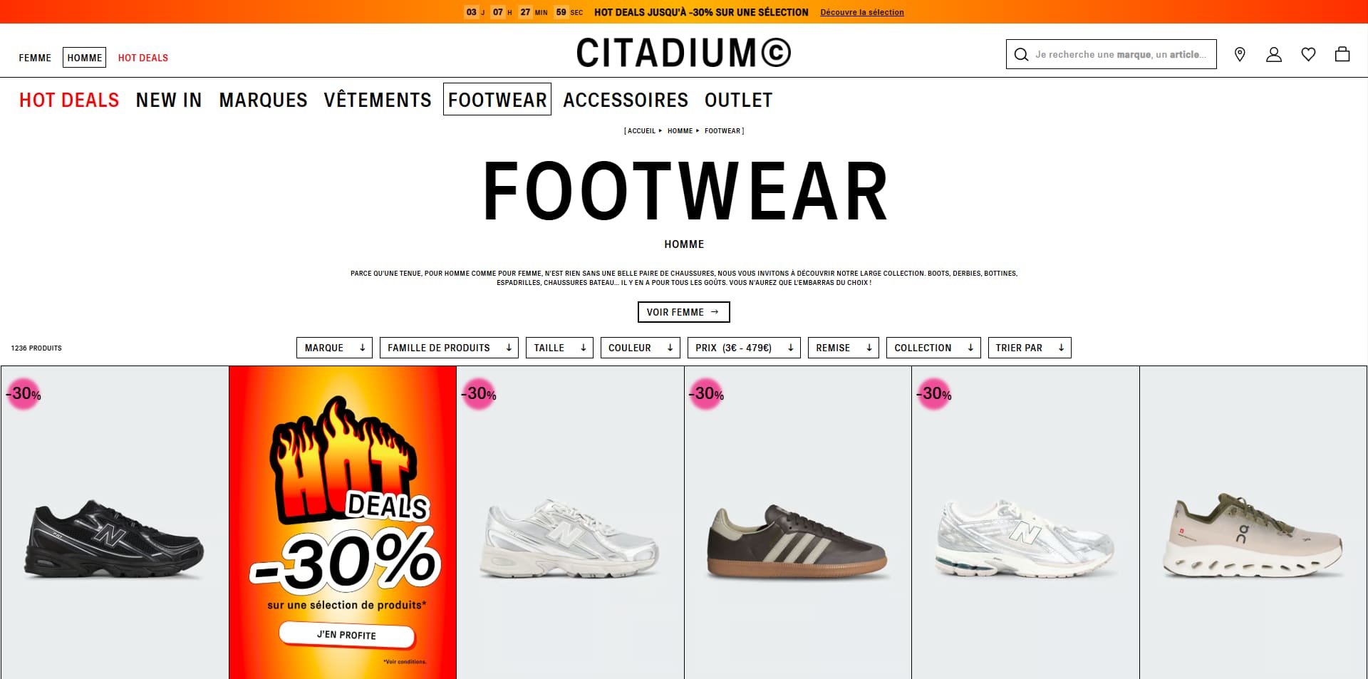 Citadium Code promo
